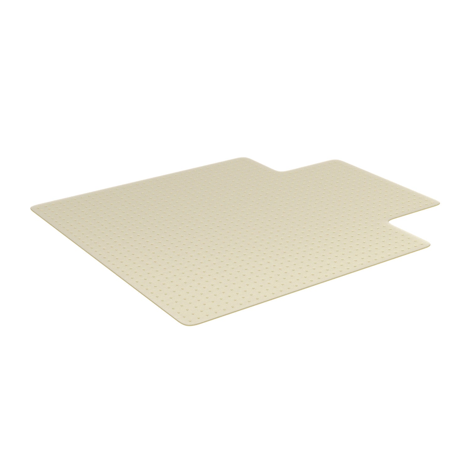 deflecto® Oceanmat Carpet Chair Mat, 45 x 53, Lipped, Clear
