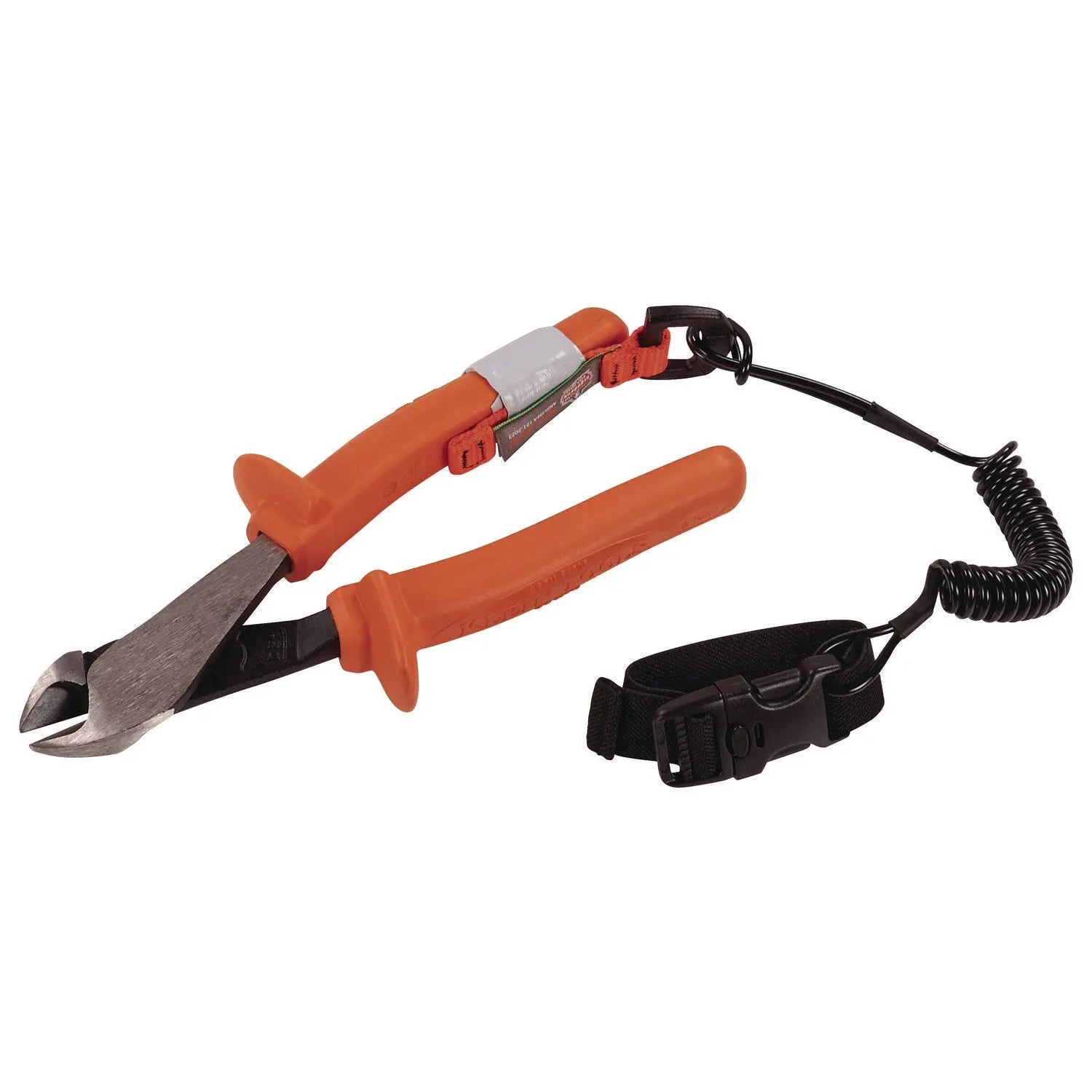 ergodyne® Squids 3755 Self-Adhering Tool Traps, Up to 15 lb Max Working Capacity, 12 ft Long, Gray, 10/Pack