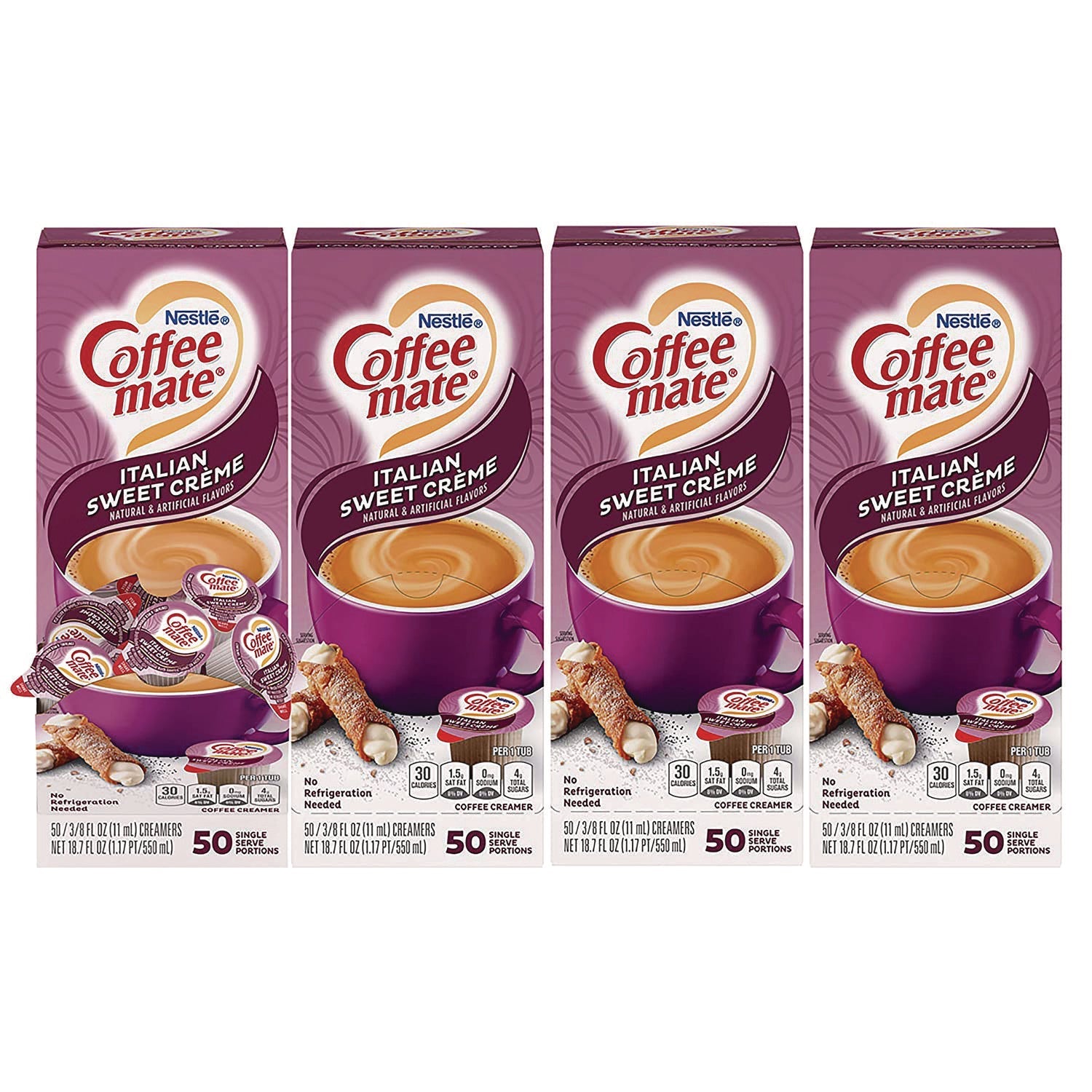 Liquid Coffee Creamer | Italian Sweet Cream, 200/Ctn