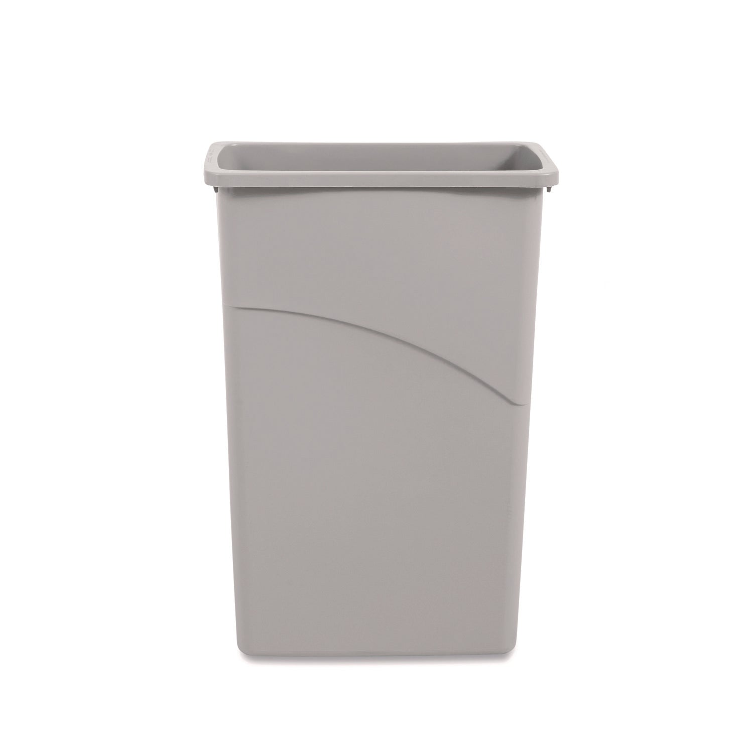 Slim Waste Container | 23 gal Plastic Gray