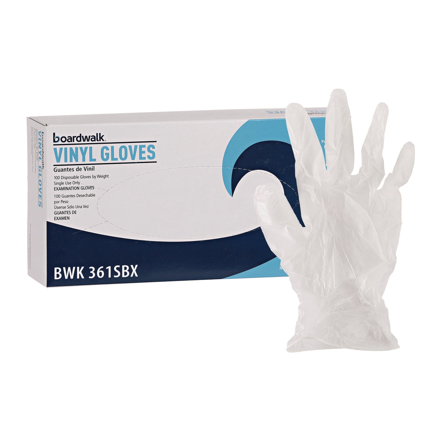Exam Vinyl Gloves | Small Clear | 1000/Carton