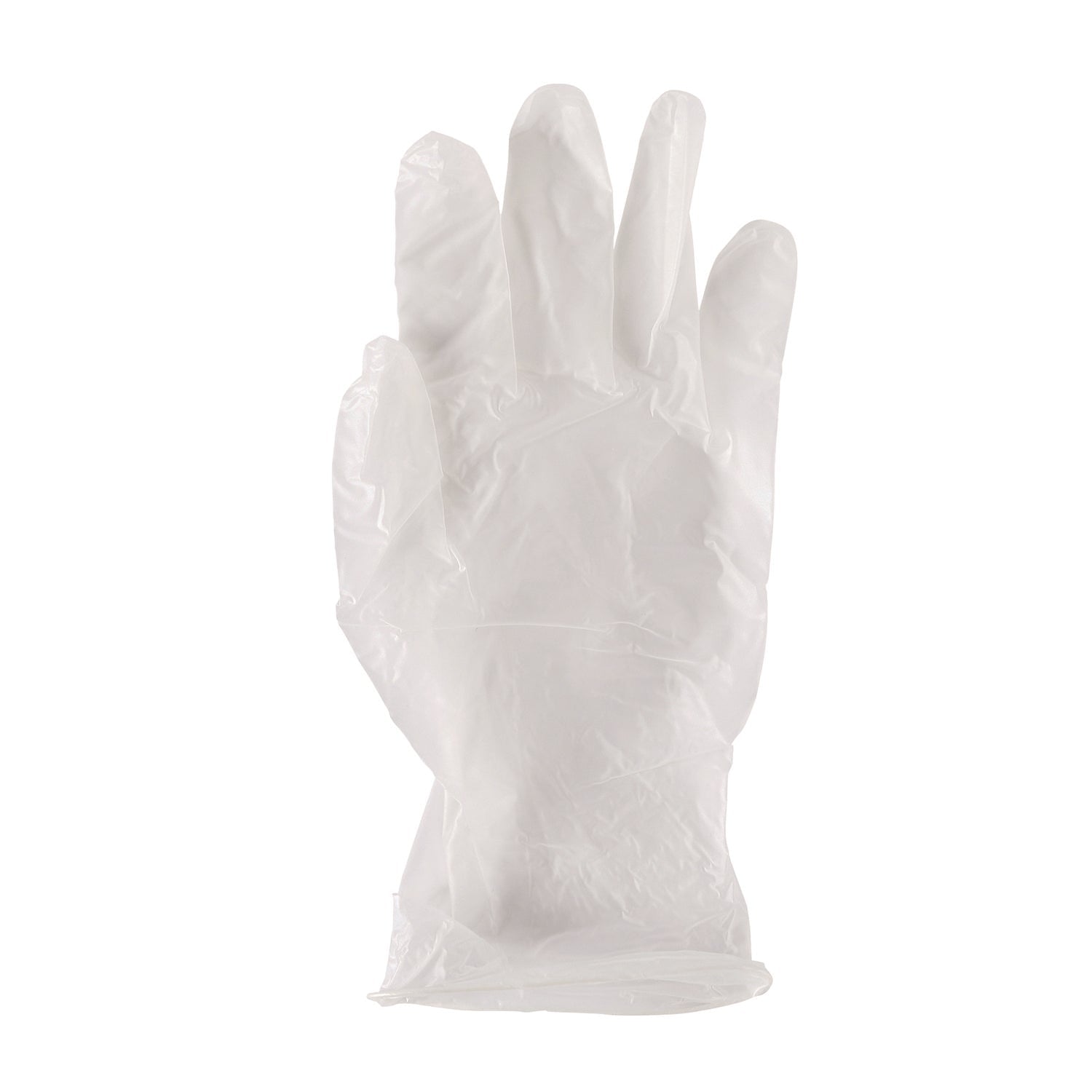 Boardwalk® General Purpose Vinyl Gloves, Powder/Latex-Free, 2.6 mil, Large, Clear, 100/Box