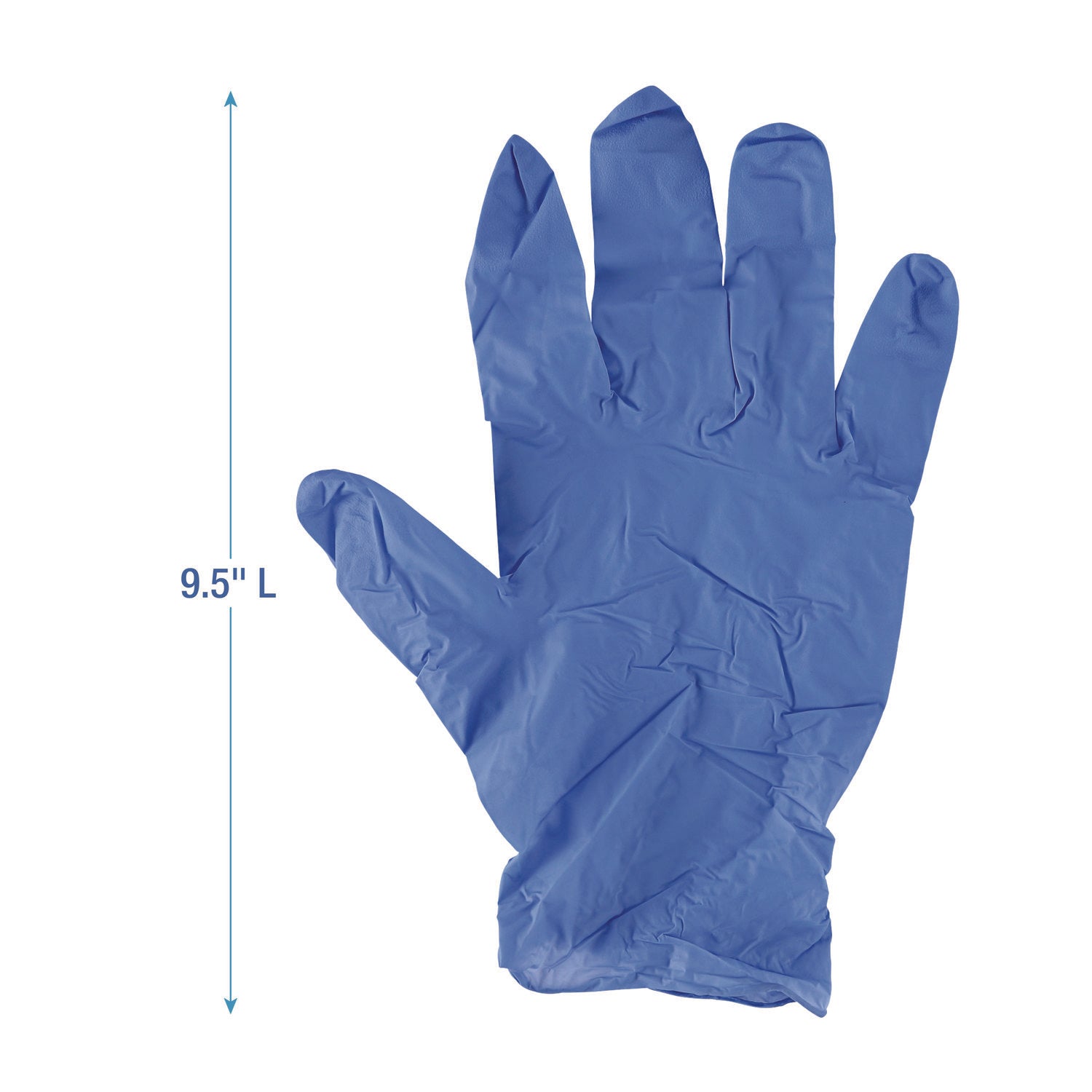 Boardwalk® Disposable General-Purpose Nitrile Gloves, Medium, Blue, 4 mil, 1,000/Carton