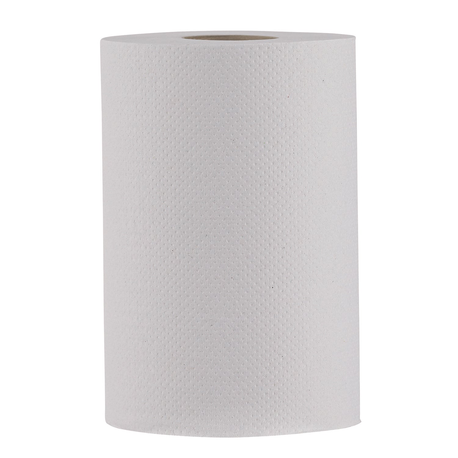 Boardwalk® Hardwound Paper Towels, Nonperforated, 1-Ply, 8" x 350 ft, White, 12 Rolls/Carton