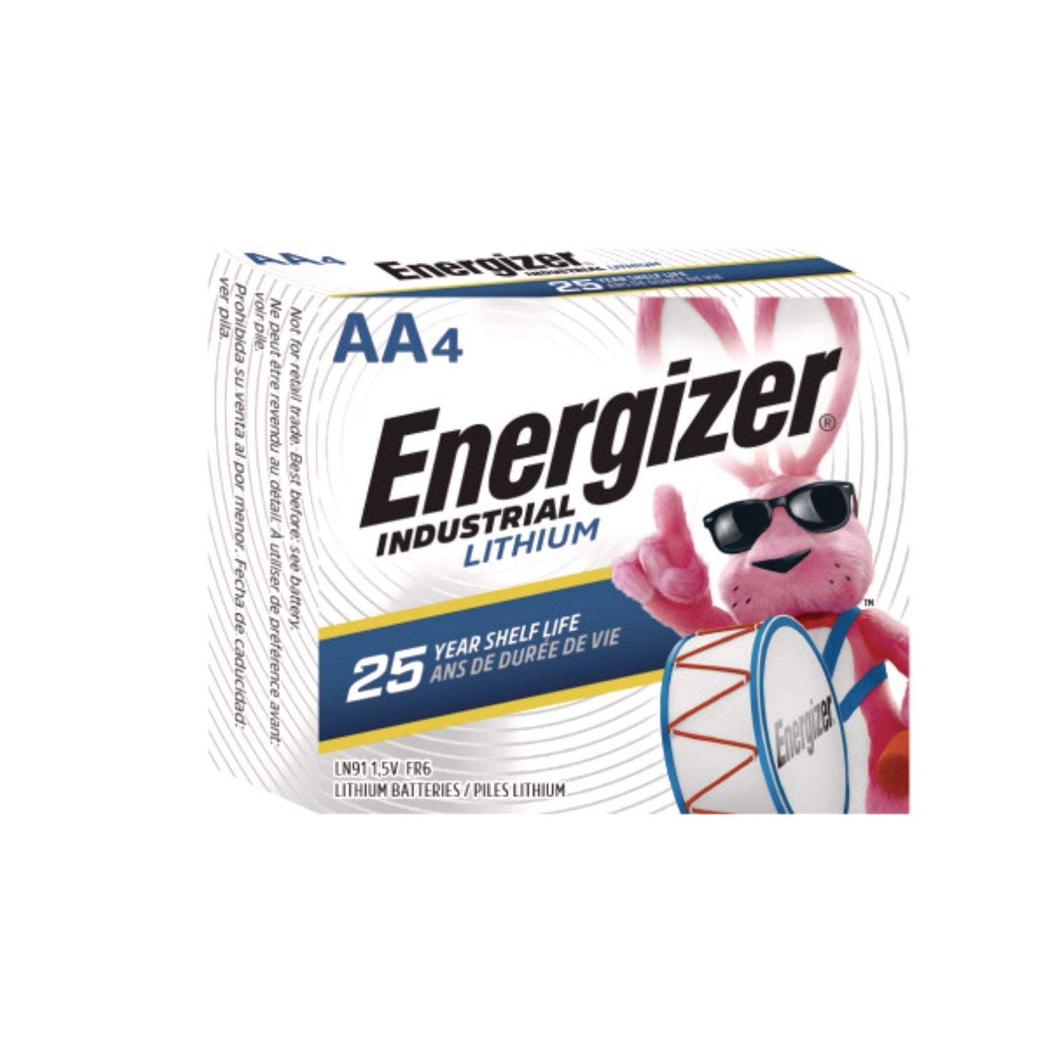 Industrial Lithium AA Battery | 1.5V 4-Pack
