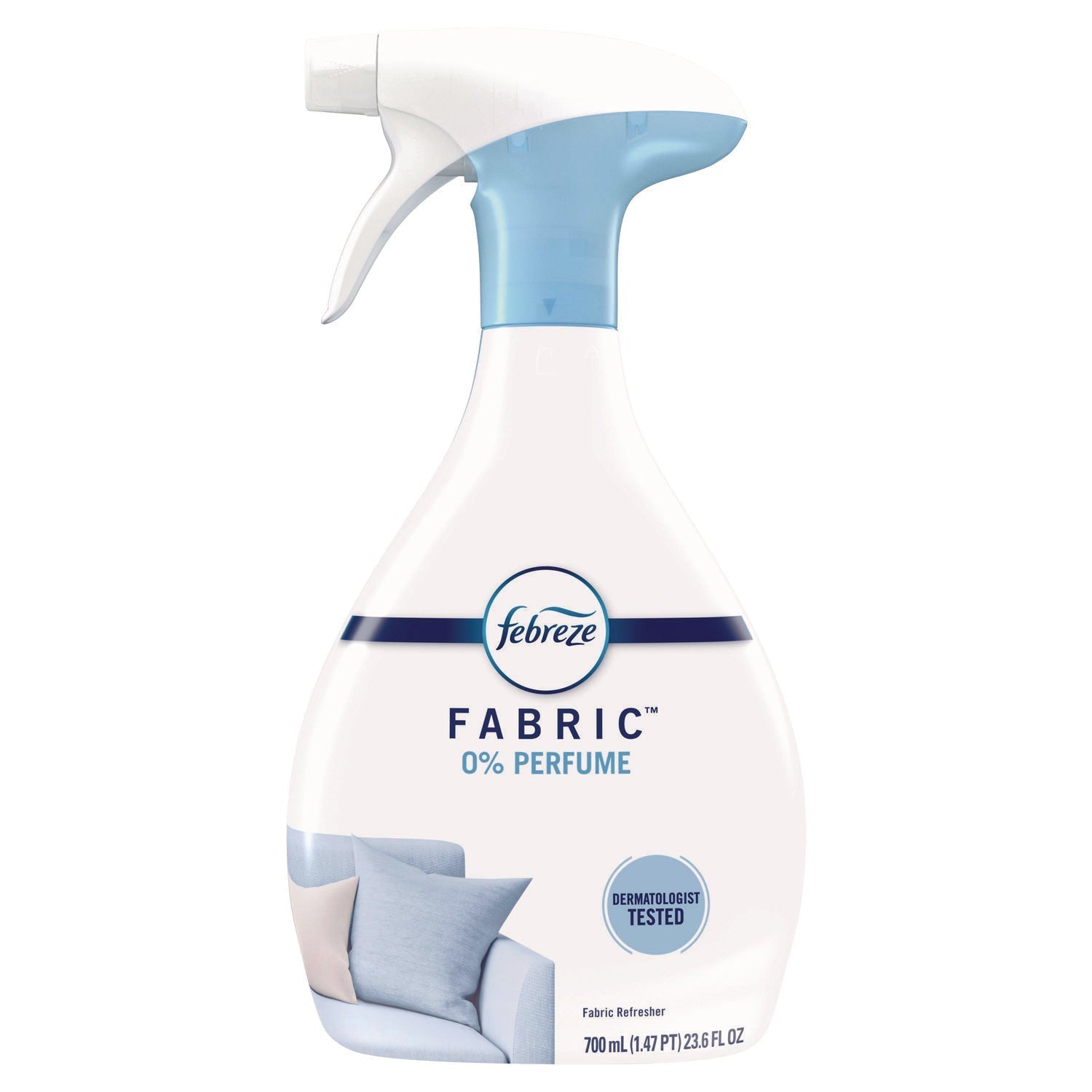 Febreze® FABRIC Refresher/Odor Eliminator, Unscented, 23.6 oz Spray Bottle, 4/Carton