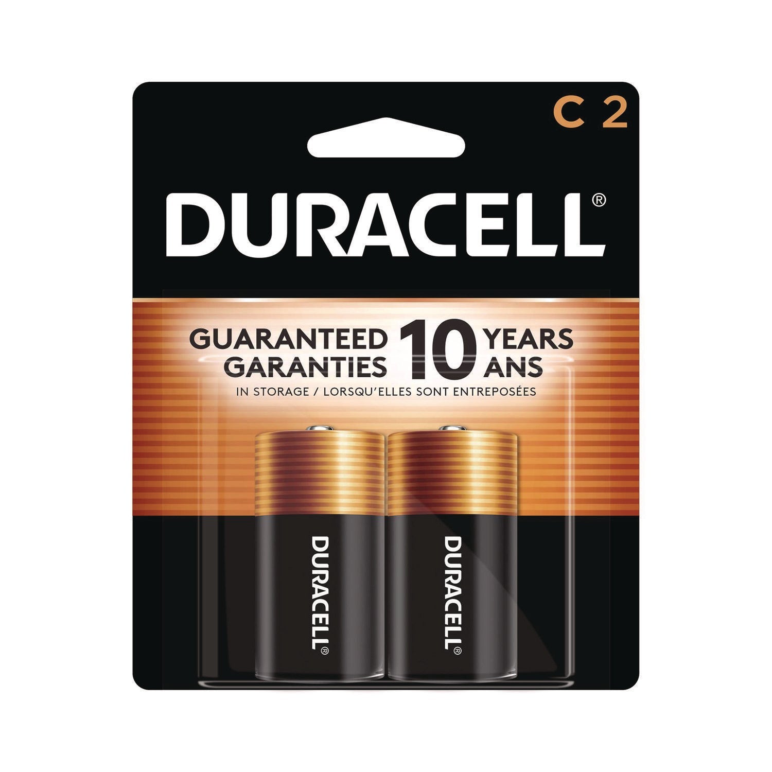 Coppertop Alkaline C Batteries | Duracell® 2/Pack