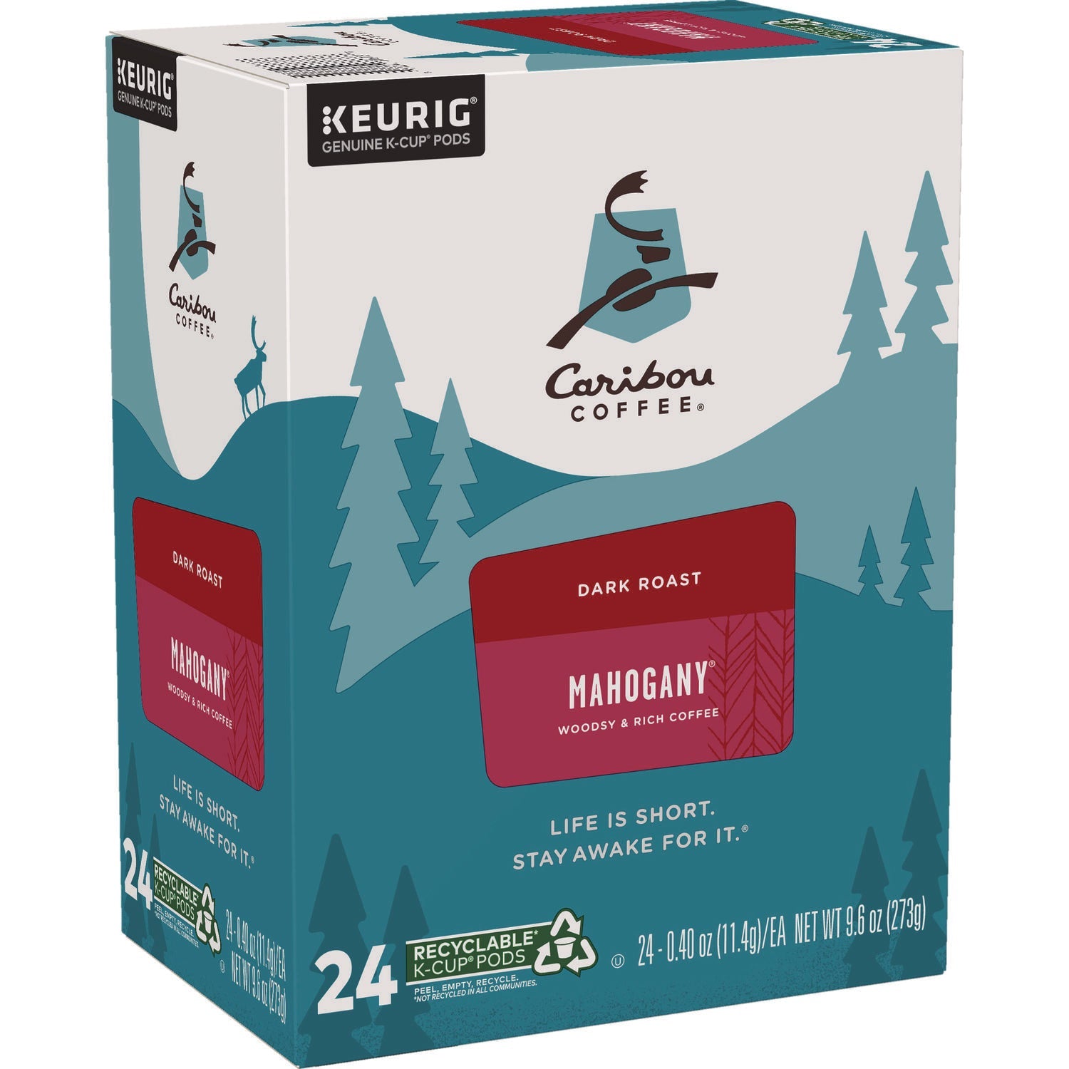 Mahogany Coffee K-Cups® | Dark Roast, 24-Count