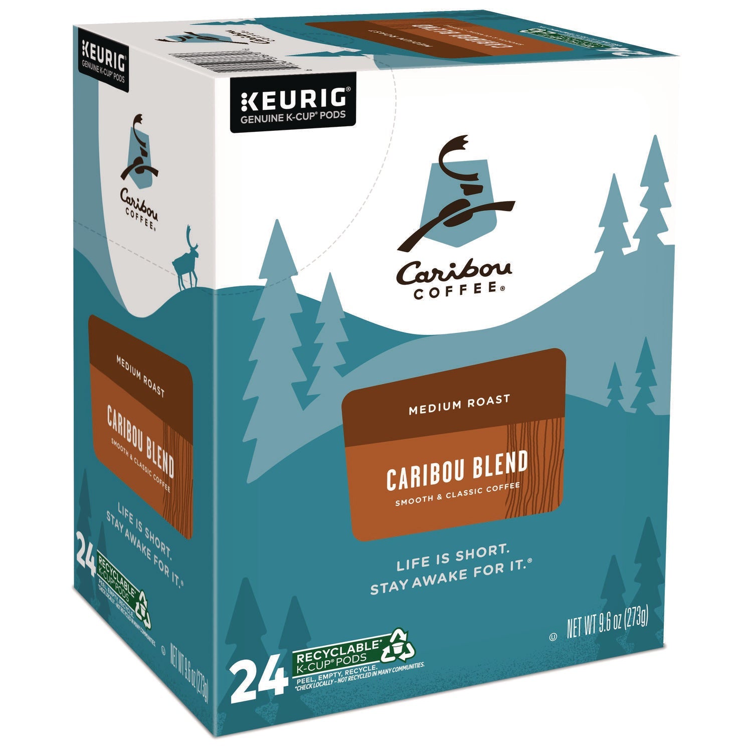 Caribou Blend Coffee K-Cups® | 24-Count Box
