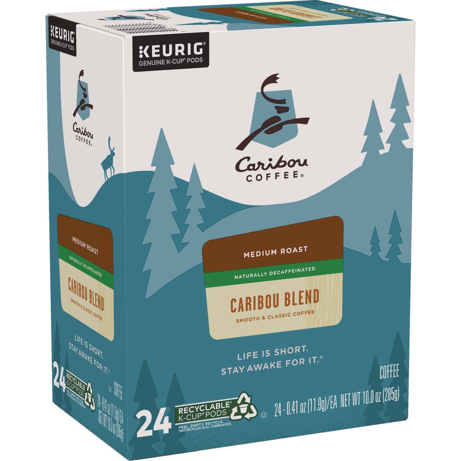 Caribou Blend Decaf K-Cups® | 24-Count Box