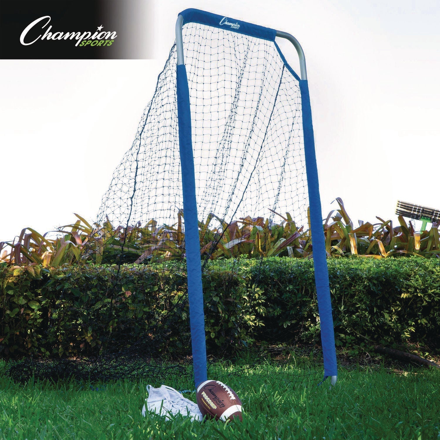 Champion Sports Football Kicking Screen, 96" x 48", 1.5" dia Frame