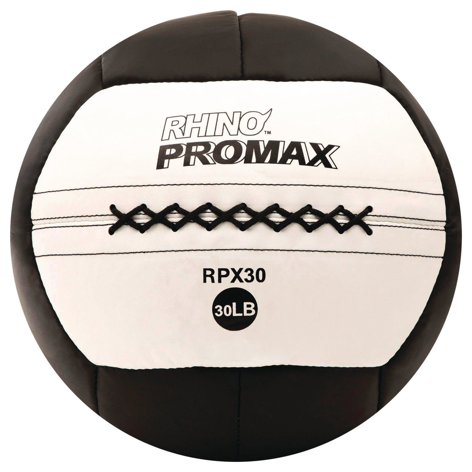 Champion Sports Rhino Promax Medicine Ball, 30 lb, Black