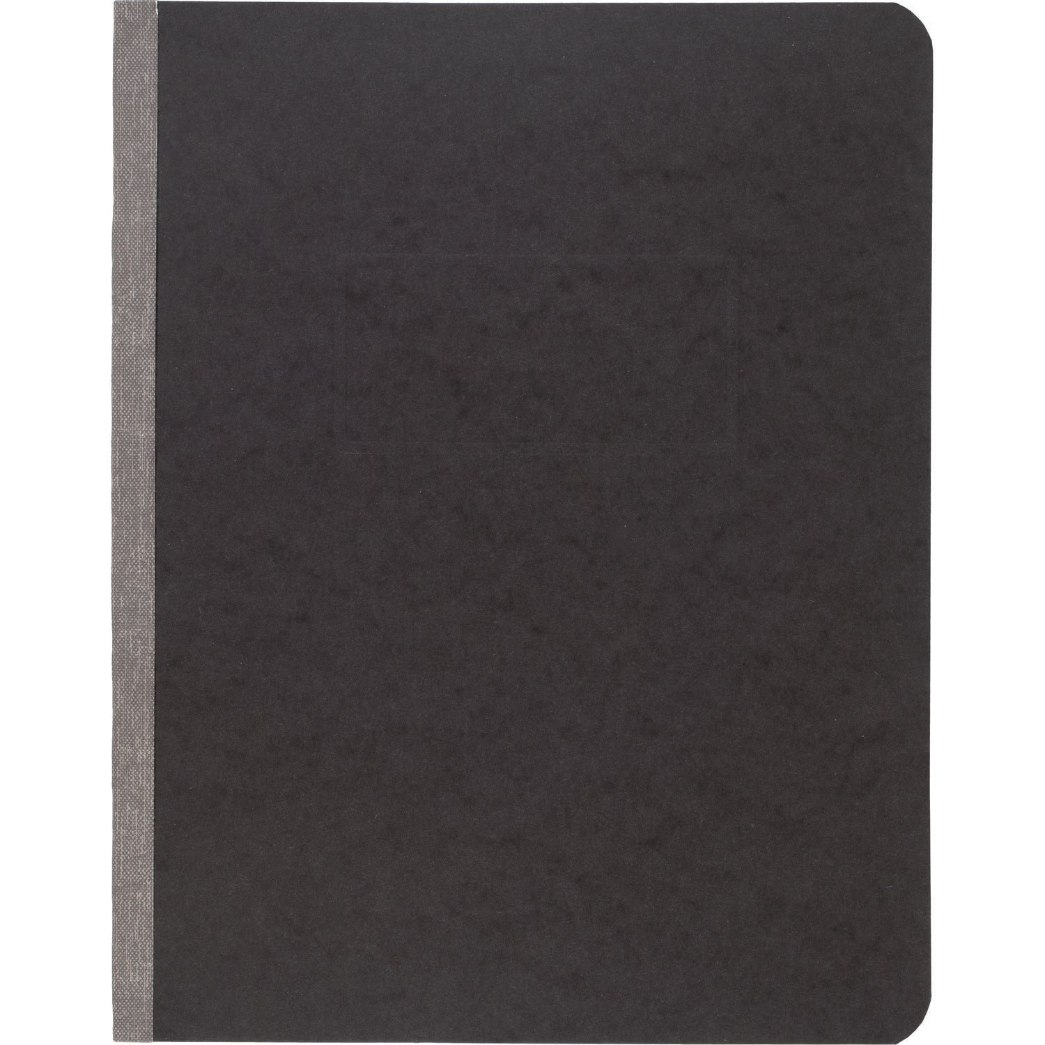 ACCO Pressboard Report Cover With Tyvek Reinforced Hinge, Two-Piece Prong Fastener, 3" Capacity, 8.5 X 11, Black/black