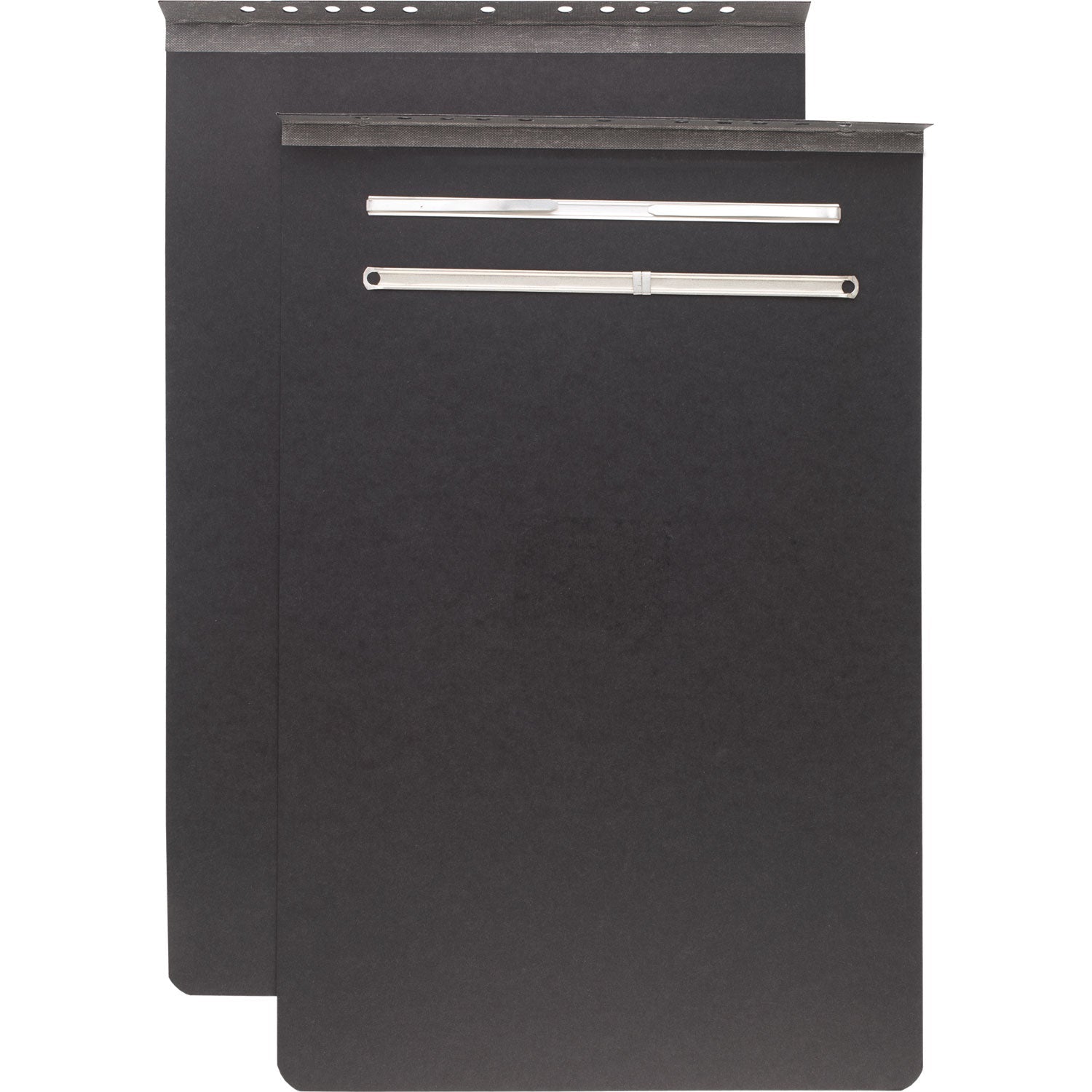 ACCO Pressboard Report Cover with Tyvek Reinforced Hinge, Two-Piece Prong Fastener, 3" Capacity, 11 x 17, Black/Black