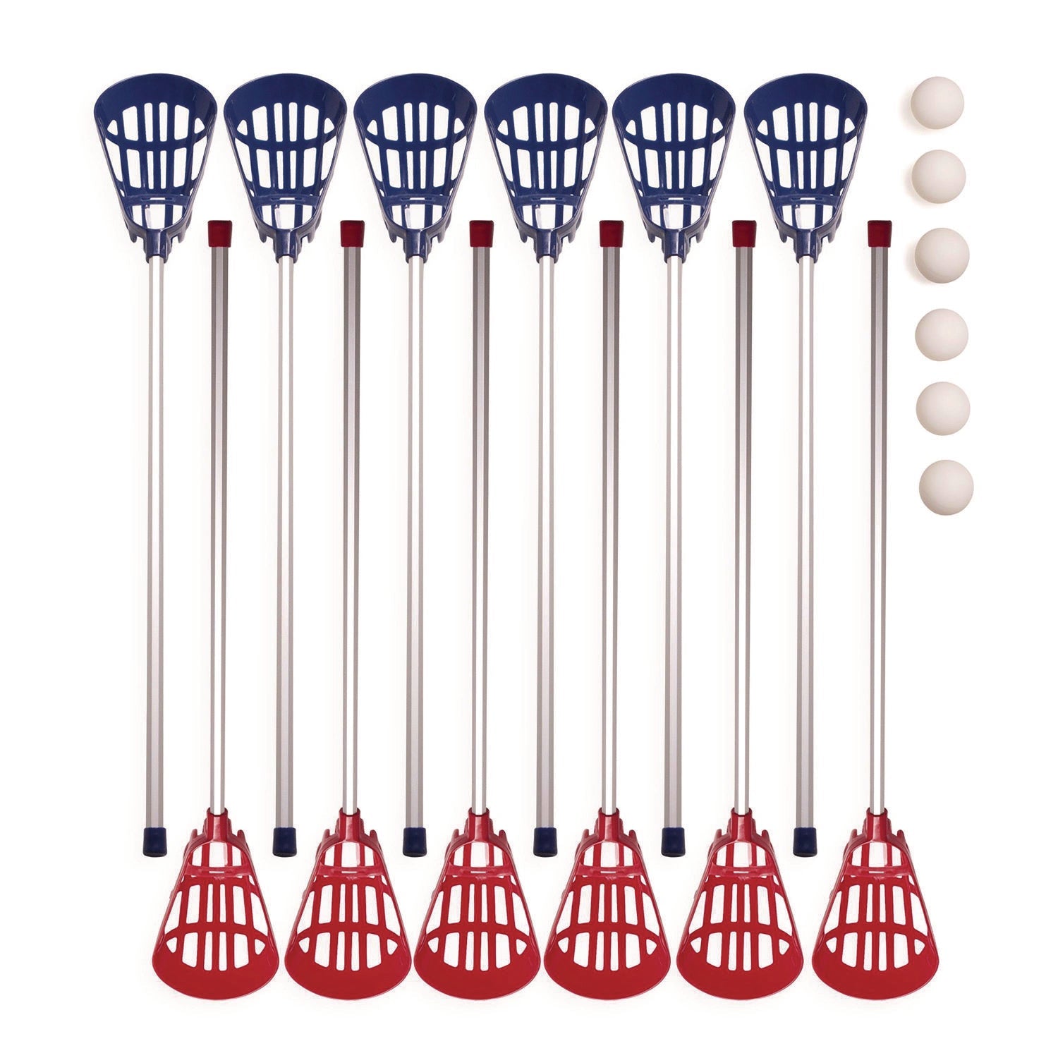 Champion Sports Soft Lacrosse Set, 6 Balls/12 Sticks