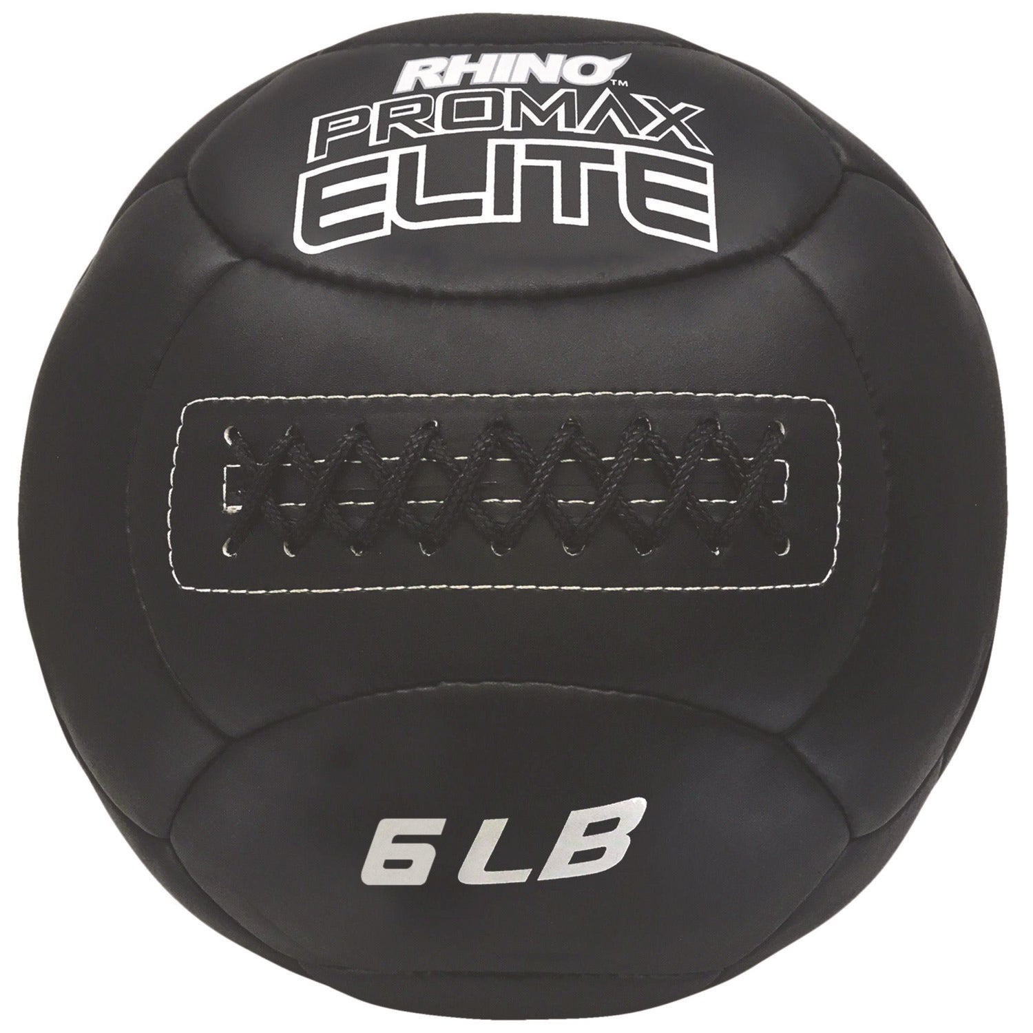Champion Sports Rhino Promax Elite Medicine Ball, 6 lb, Black