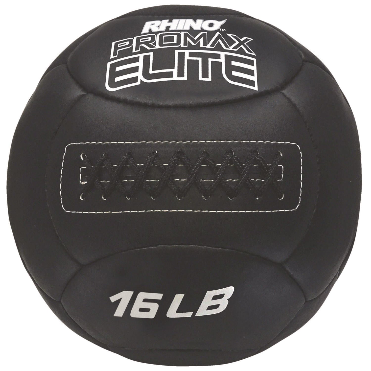 Champion Sports Rhino Promax Elite Medicine Ball, 16 lb, Black