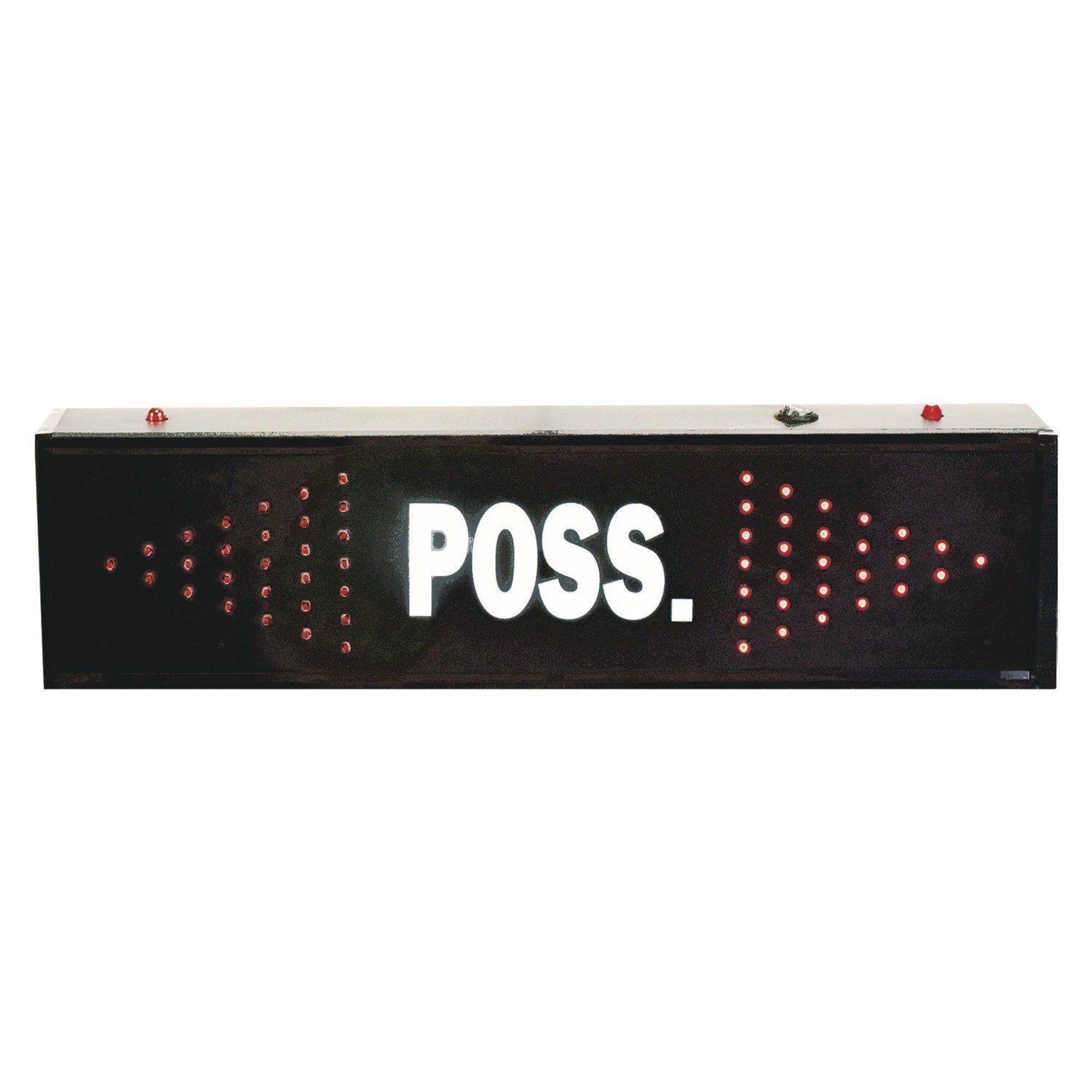 Champion Sports Electronic Possession Arrow, 21" x 3" x 6", Black Face, Red Graphics