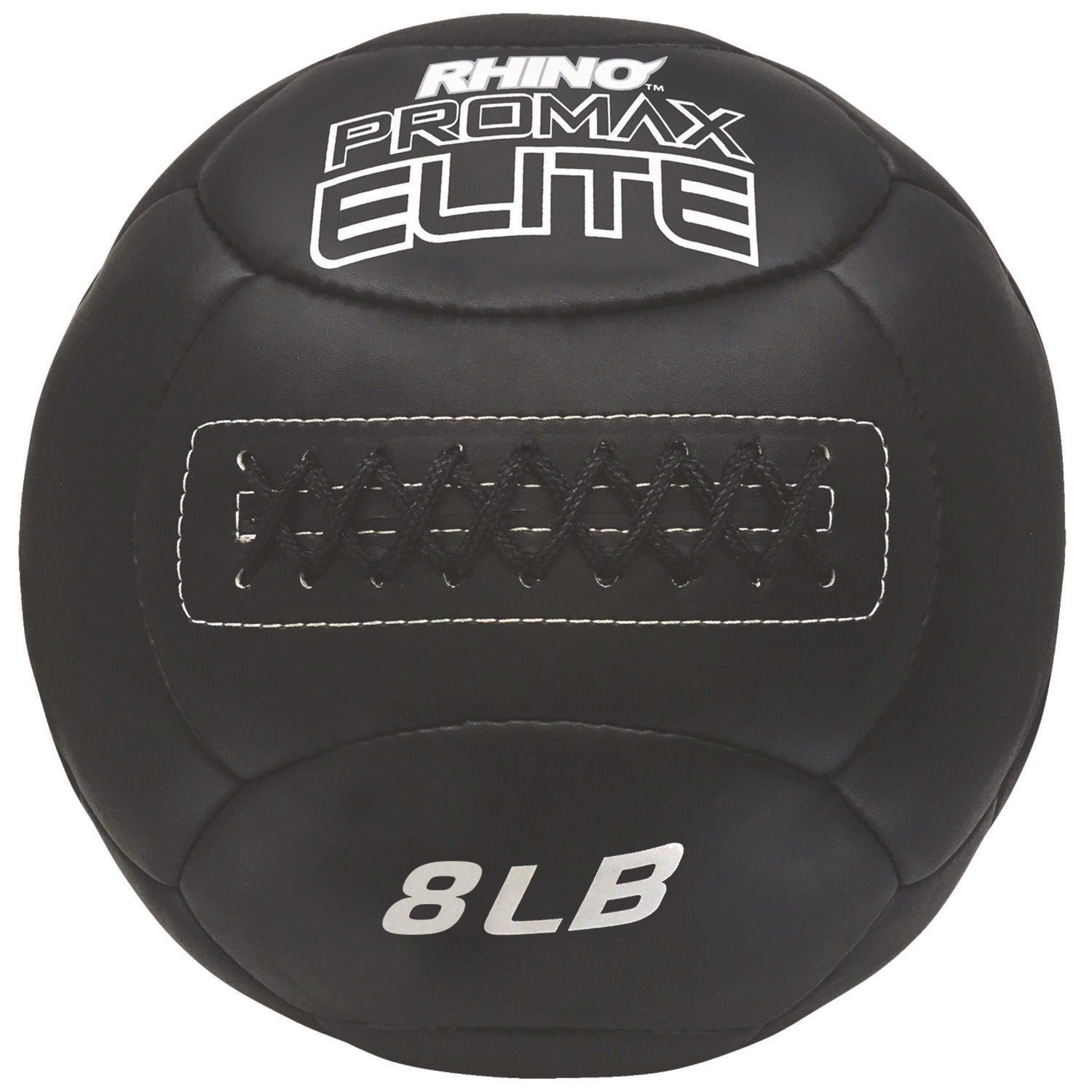 Champion Sports Rhino Promax Elite Medicine Ball, 8 lb, Black