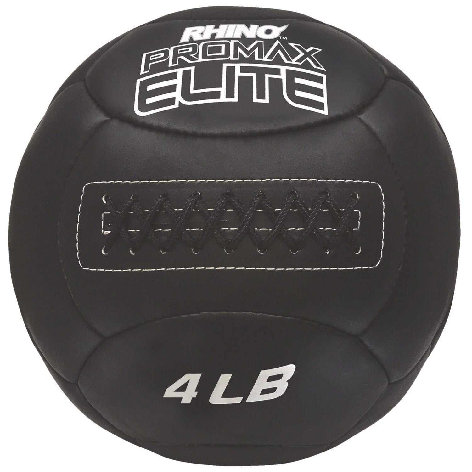 Champion Sports Rhino Promax Elite Medicine Ball, 4 lb, Black