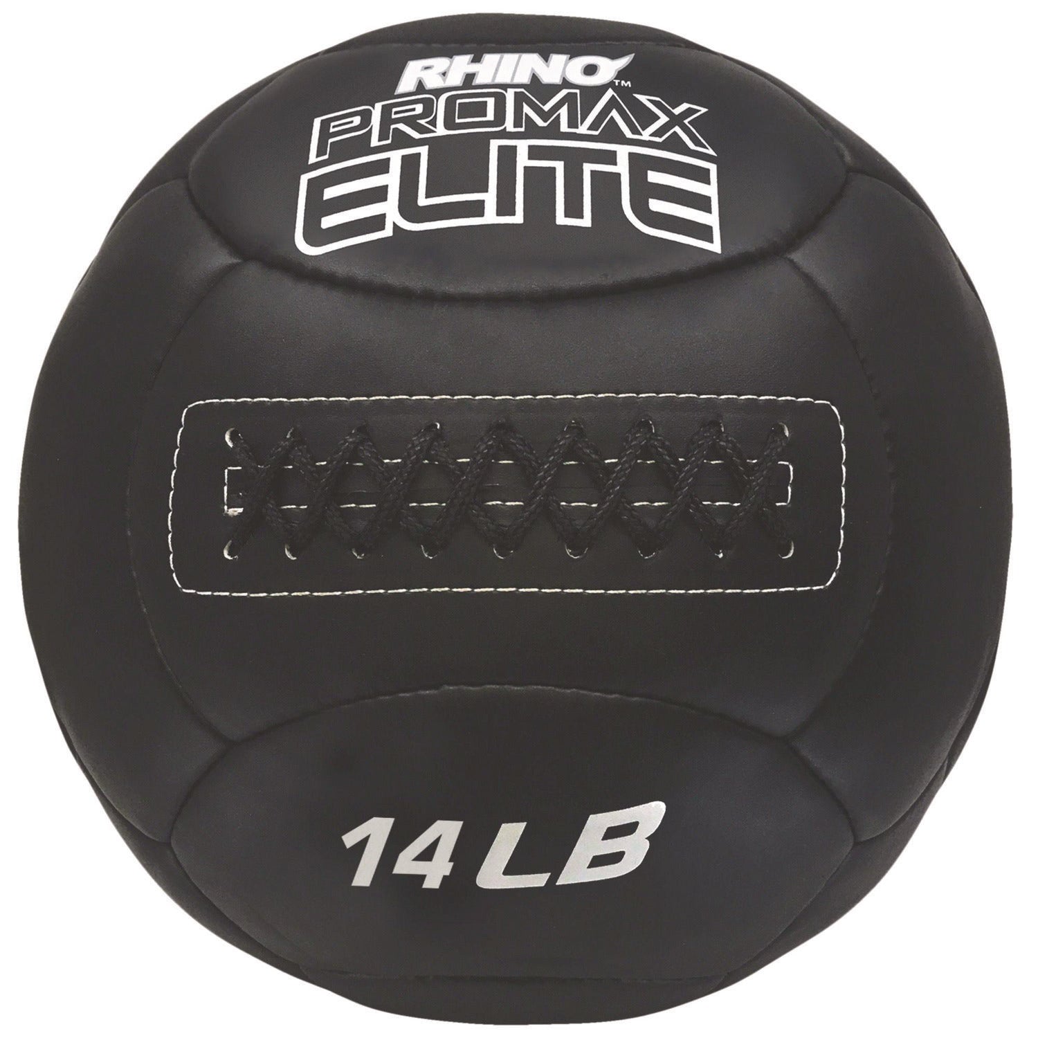 Champion Sports Rhino Promax Elite Medicine Ball, 14 lb, Black