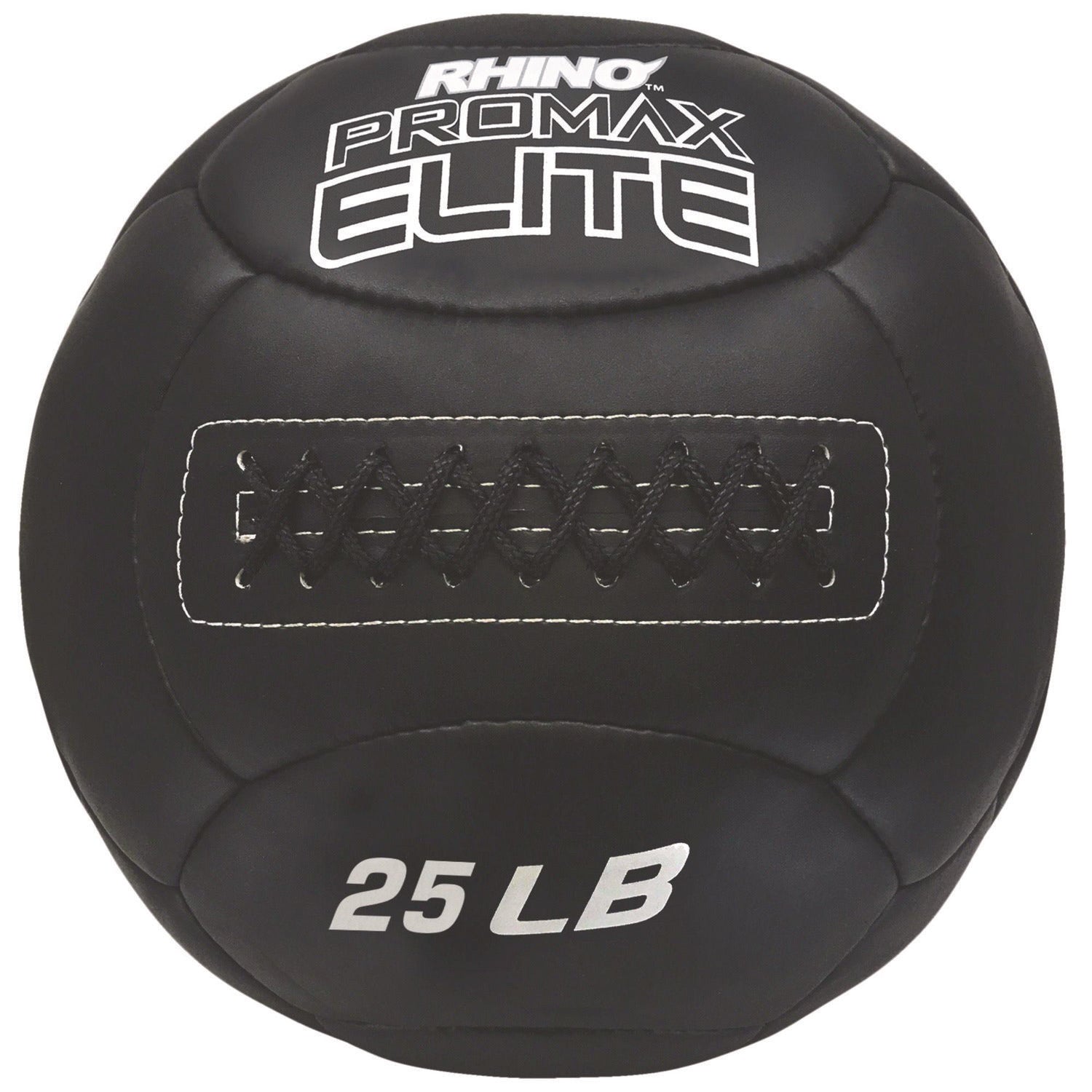 Champion Sports Rhino Promax Elite Medicine Ball, 25 lb, Black