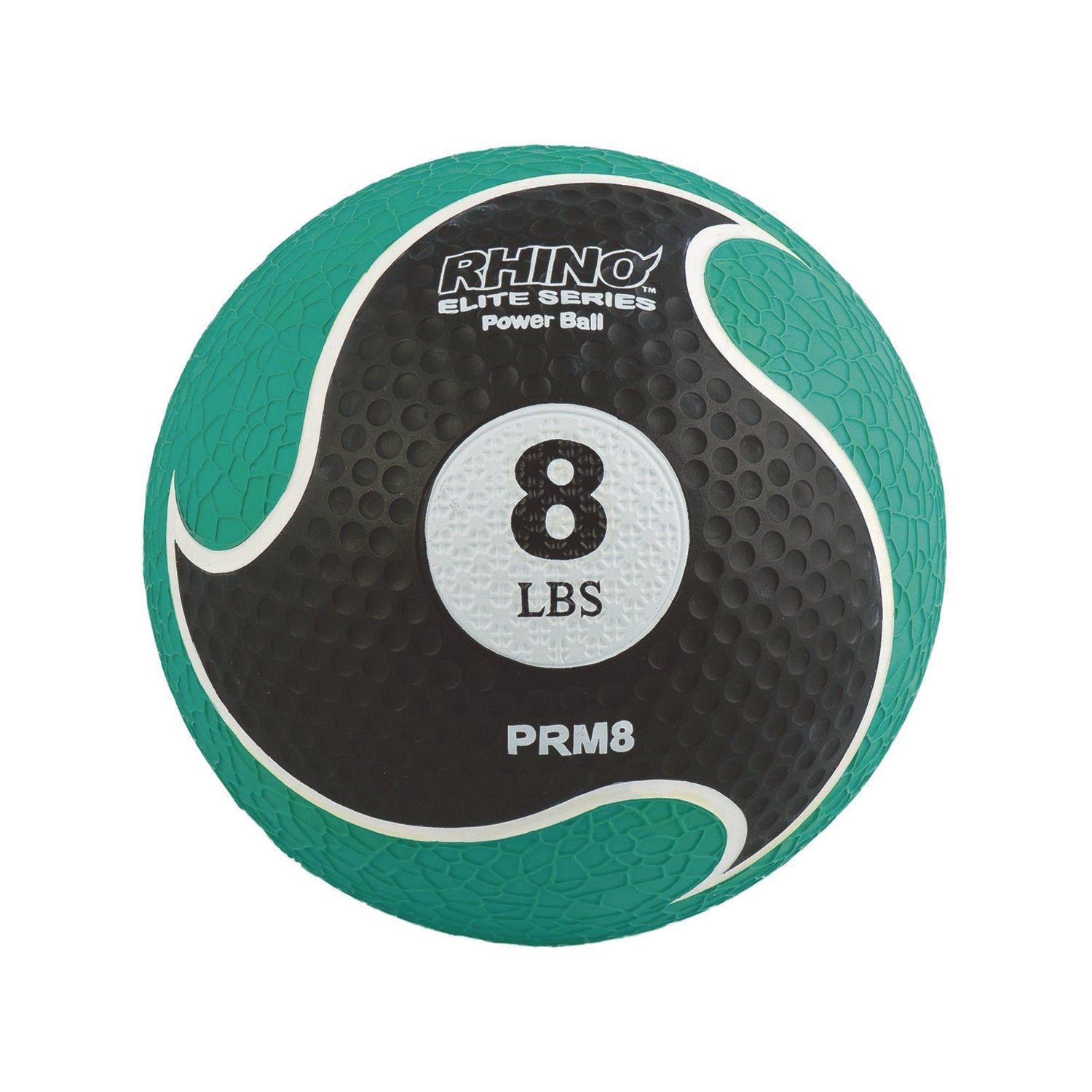 Champion Sports Rhino Elite Medicine Ball, 8 lb, Green