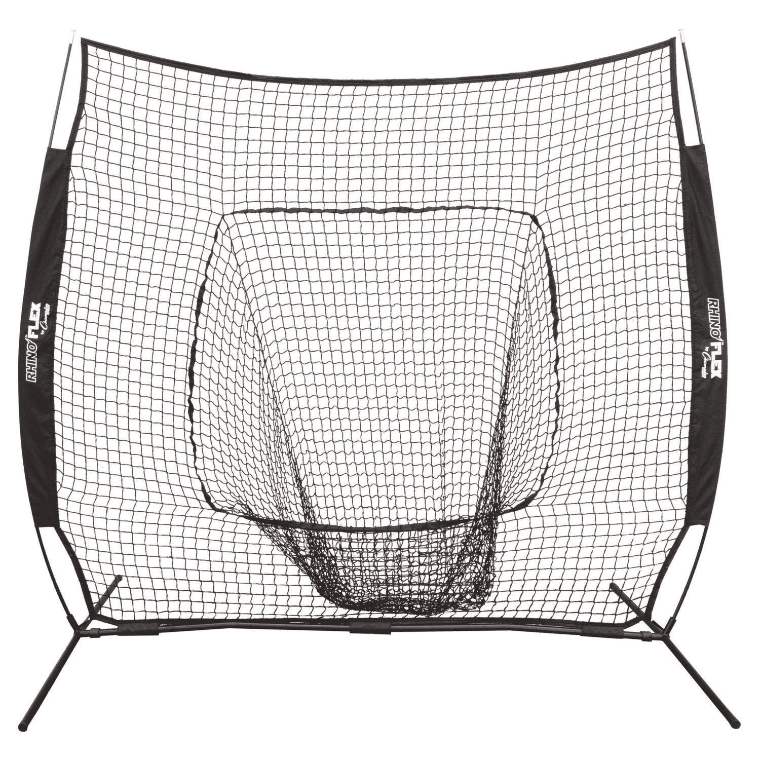 Champion Sports Rhino Portable Training Net, 7 ft x 7 ft