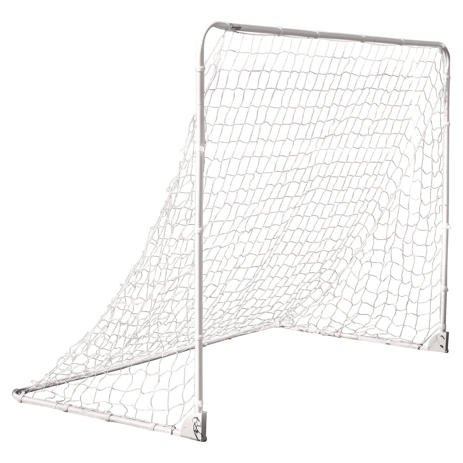 Champion Sports Easy Fold Soccer Goal, 8 ft x 6 ft, 1.25" dia Frame