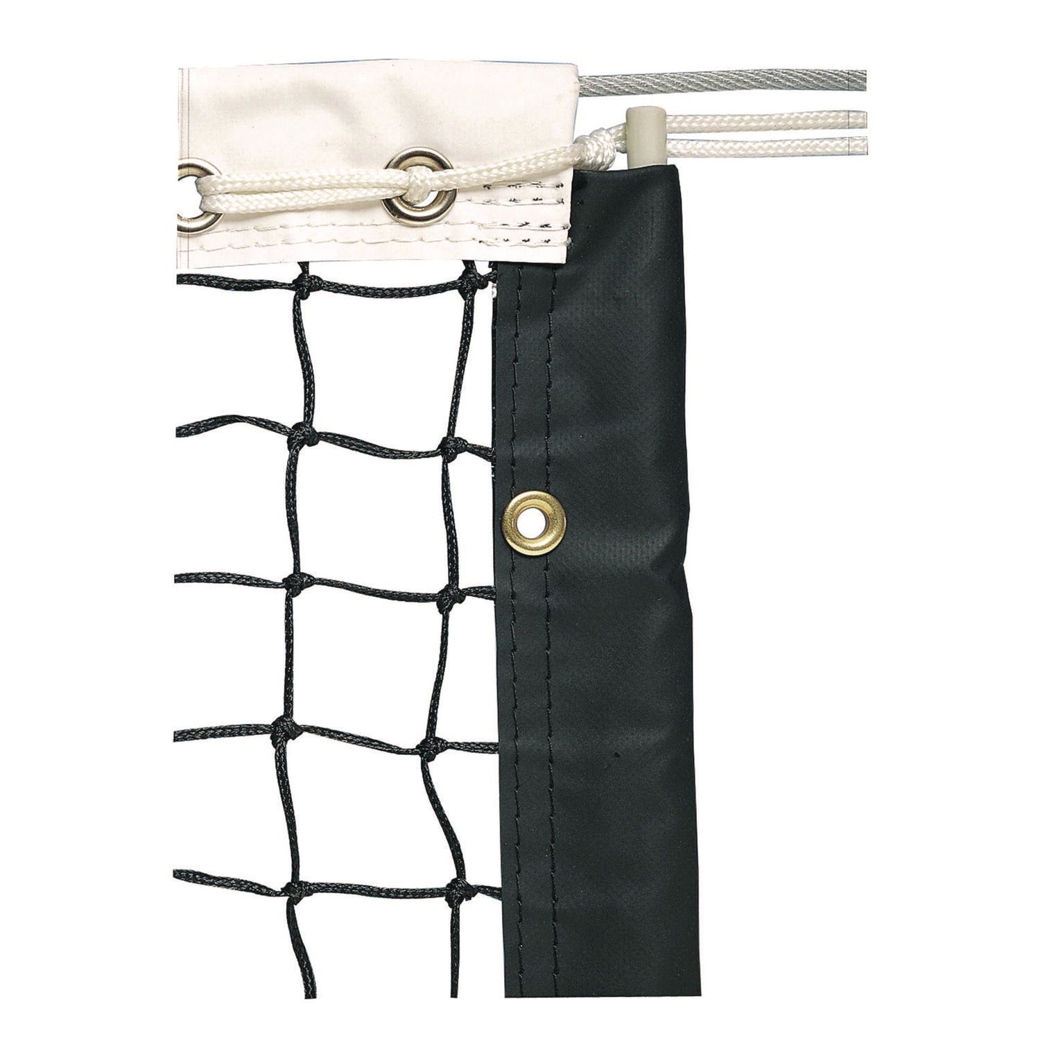 Champion Sports Tournament Tennis Net, 3 mm Braided Polyethylene, 42 ft x 3.5 ft,