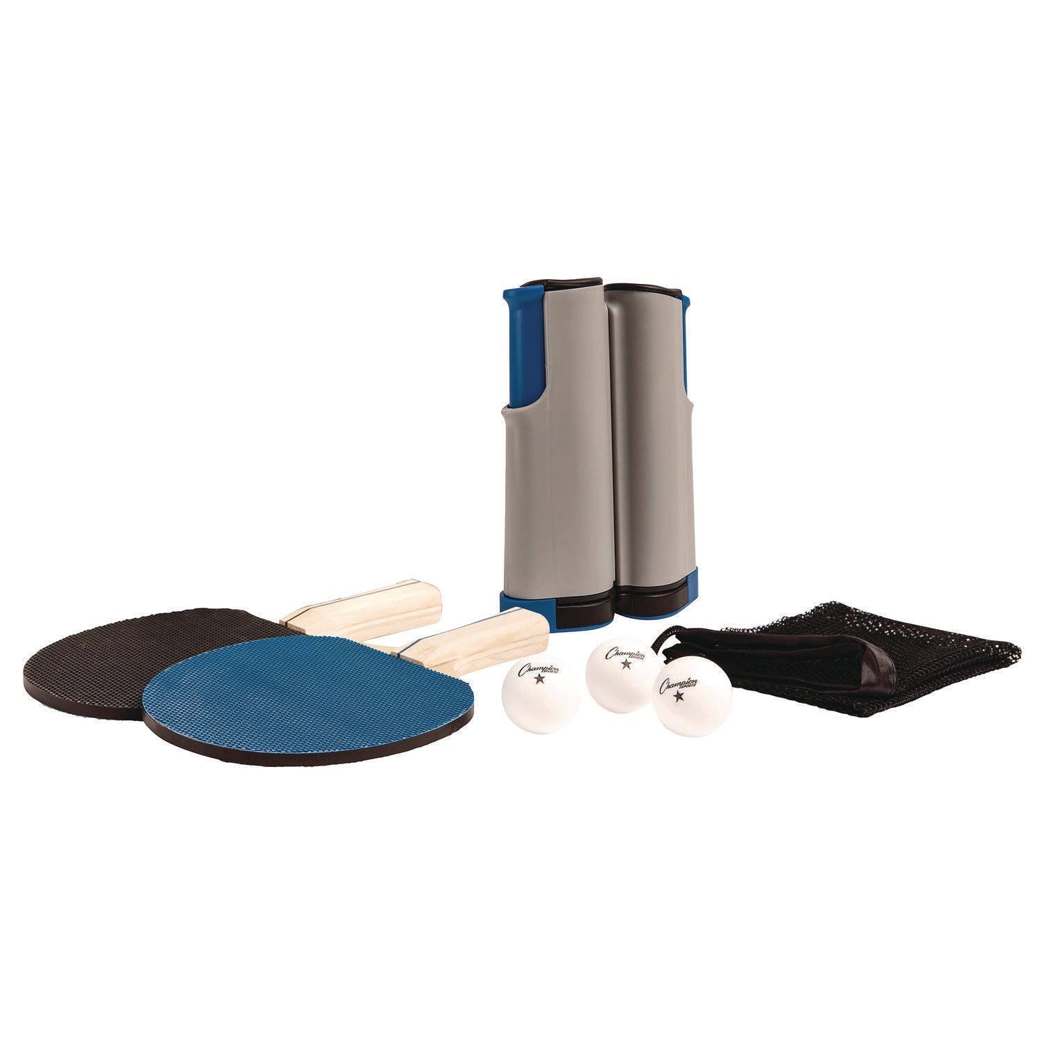 Champion Sports Anywhere Table Tennis Set, with Carry Bag