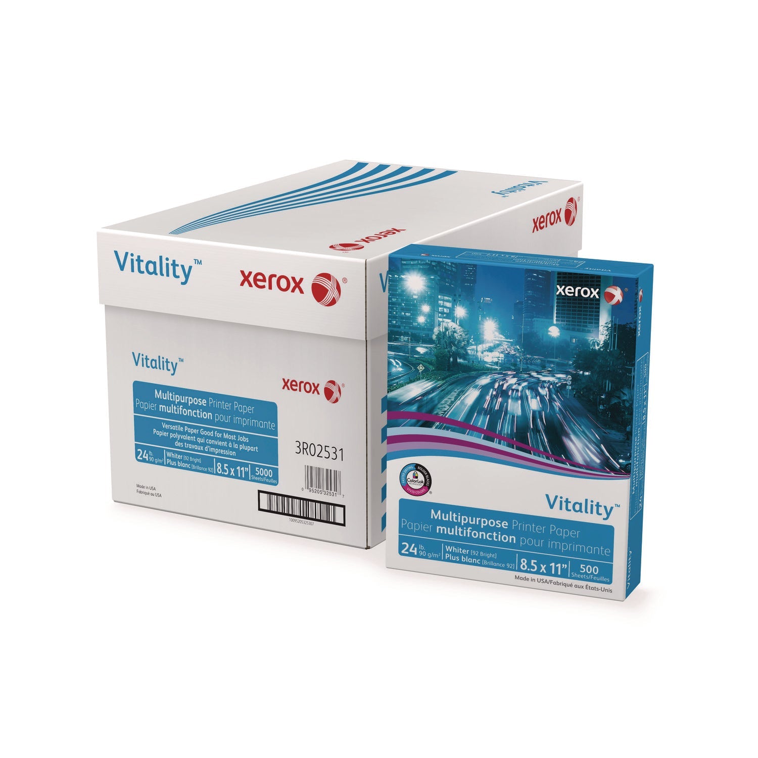 Vitality Multipurpose Print Paper | 24lb, White