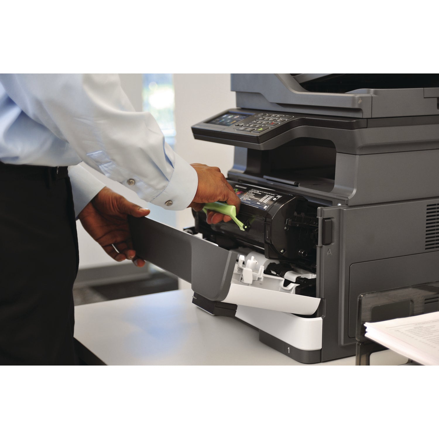 Lexmark™ 74C0SMG Return Program Toner, 7,000 Page-Yield, Magenta