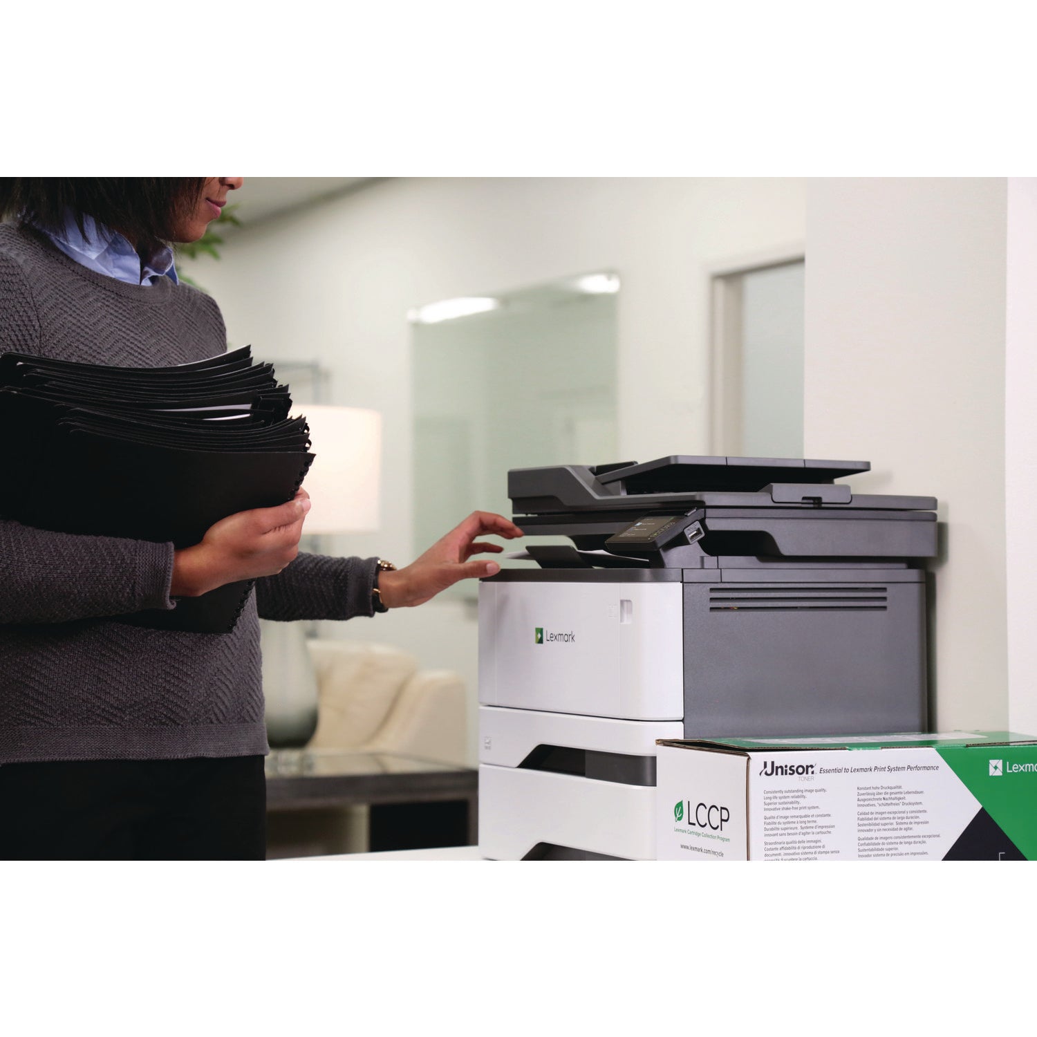 Lexmark™ 80C00YG Toner, 1,000 Page-Yield, Yellow