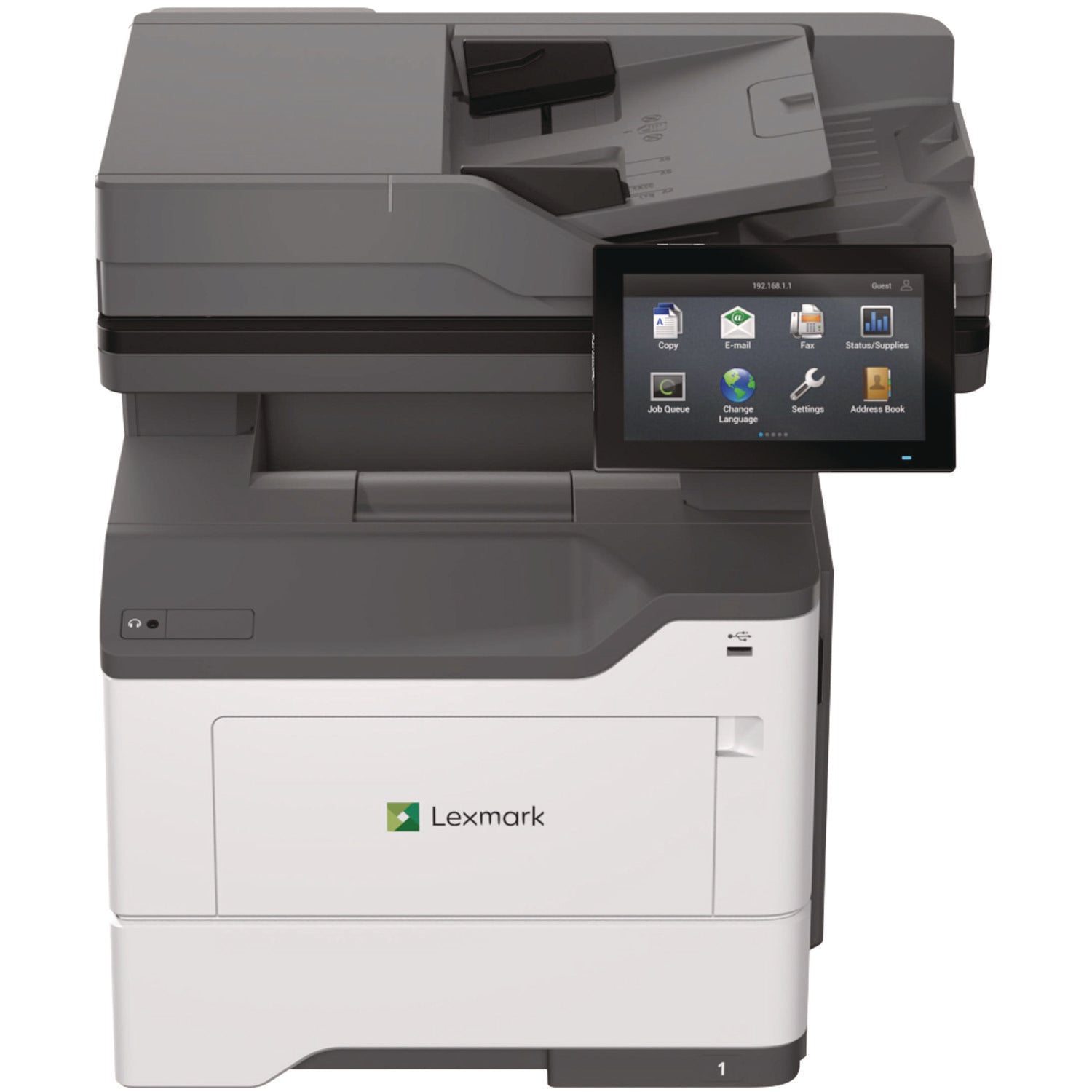Lexmark™ MX632adwe Multifunction Mono Printer, Copy/Fax/Print/Scan