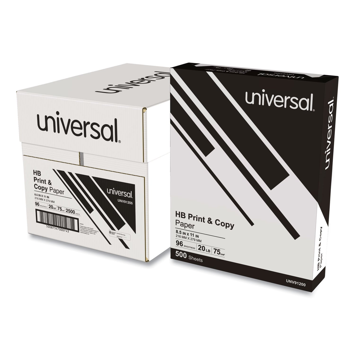 High-Bright Multipurpose Paper | 20 lb | 5 Reams