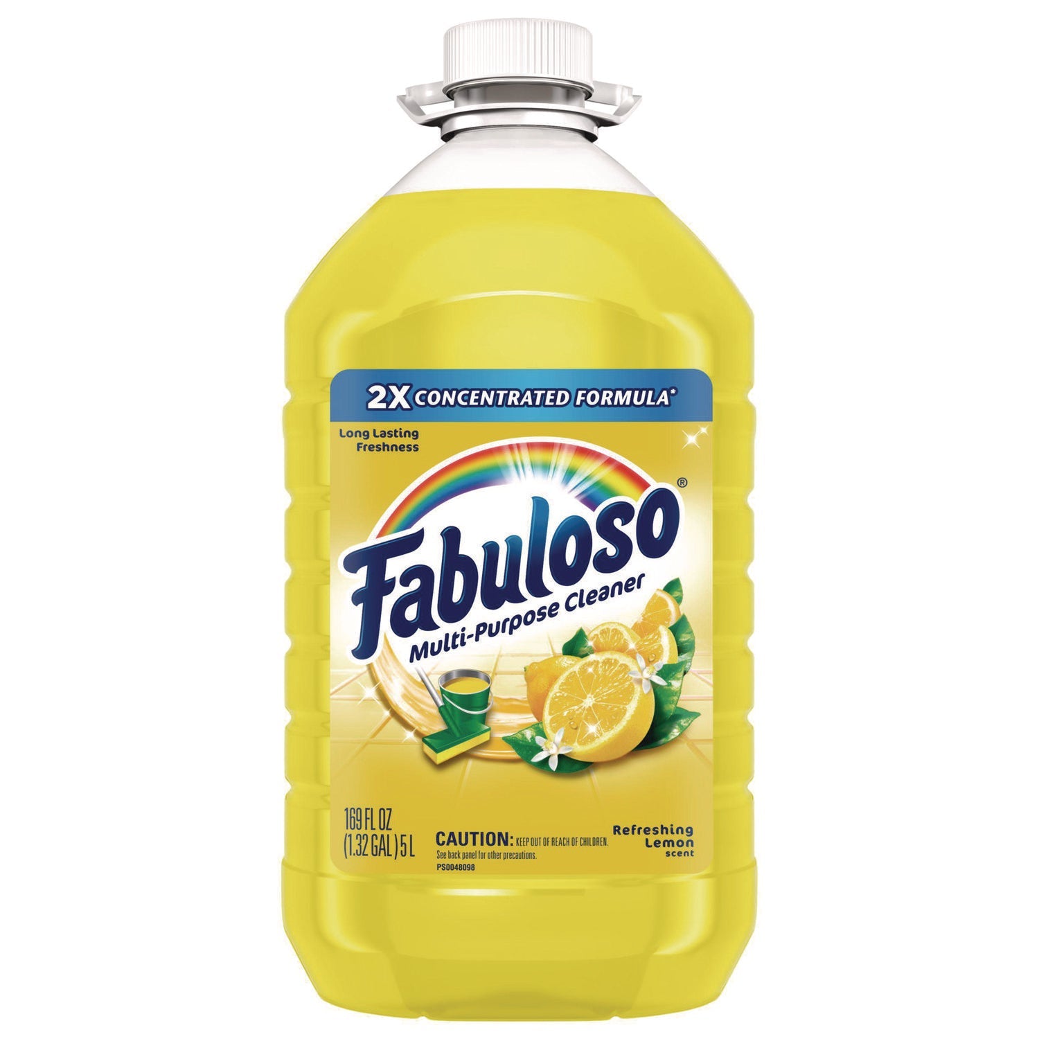 Fabuloso® Multi-Use Cleaner, Lemon Scent, 169 Oz Bottle