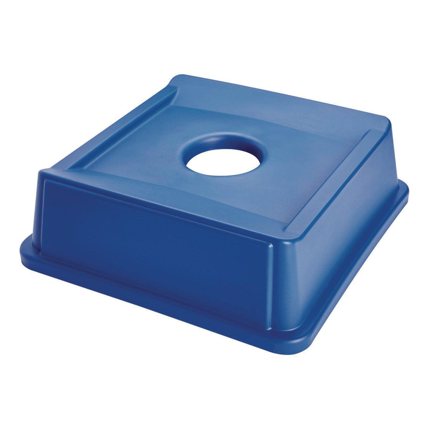 Untouchable Recycling Top | Round Opening, Blue