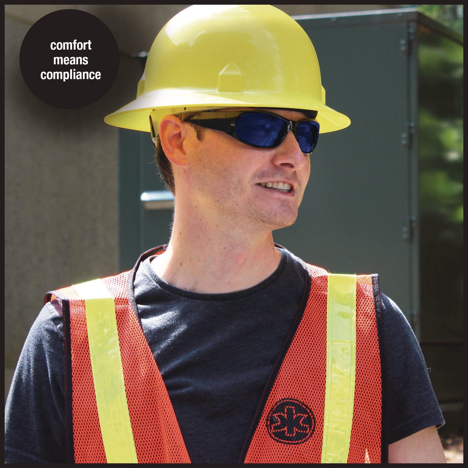 Smith & Wesson® Elite Safety Glasses 3016314, Black Frame, Blue Mirror Polycarbonate Lens, 12/Carton - Bloom Skins