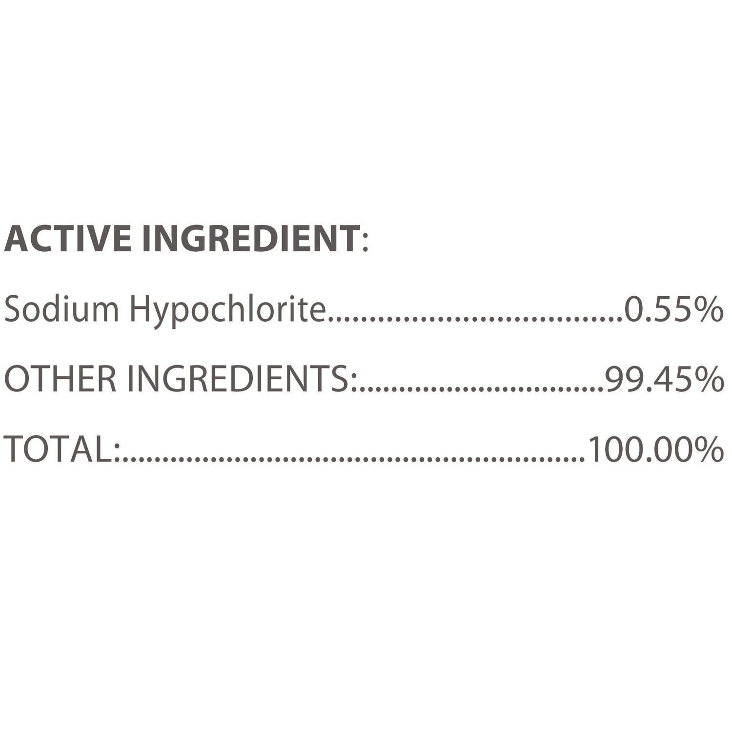Clorox Healthcare® Bleach Germicidal Wipes, 1-Ply, 6.75 x 9, Unscented, White, 70/Canister