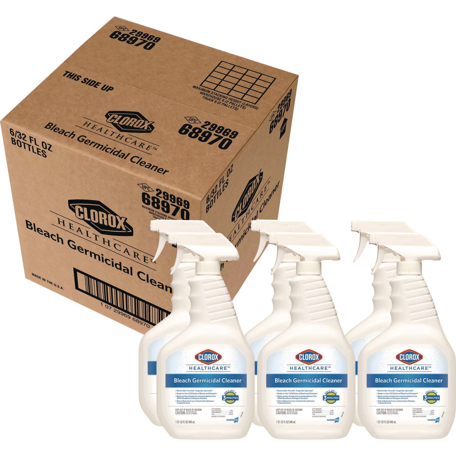 Bleach Germicidal Cleaner | 32 oz Spray Bottle