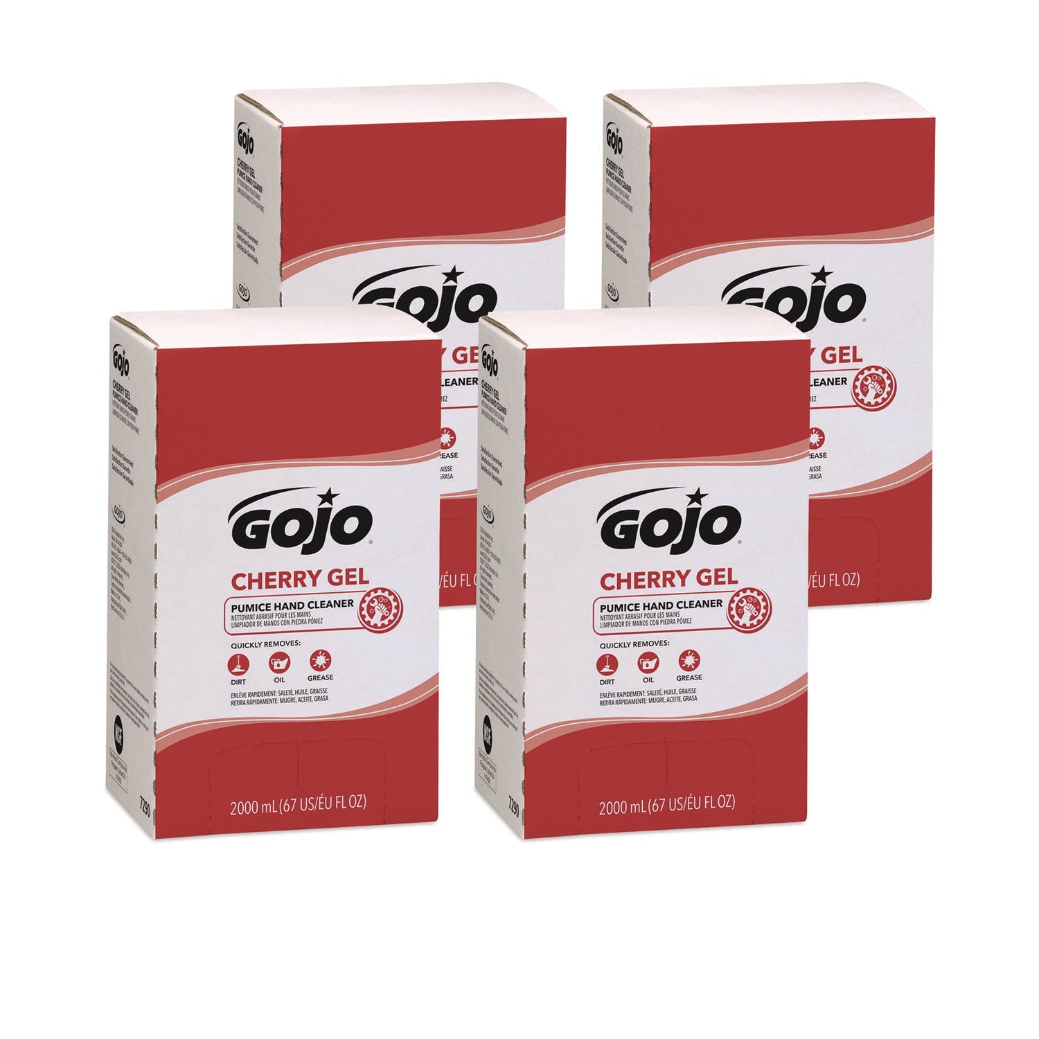 Cherry Gel Pumice Hand Cleaner Refill | 2,000 mL