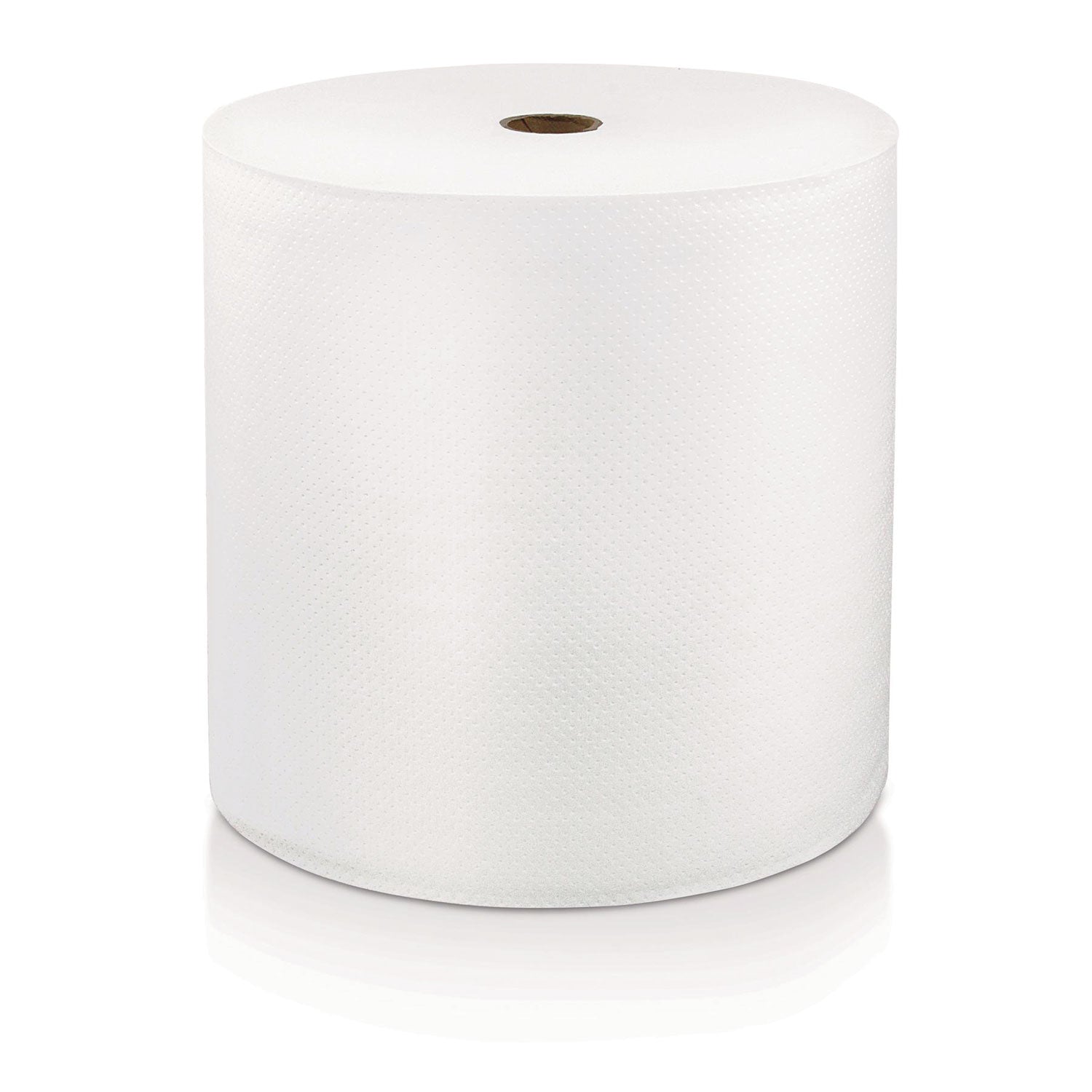 LoCor® Hard Wound Roll Towel, 1-Ply, 7" x 800 ft, White, 6 Rolls/Carton