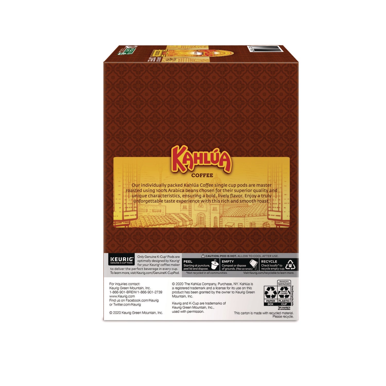 Kahlúa® Kahlua Original K-Cups, 24/box, 4 Box/carton
