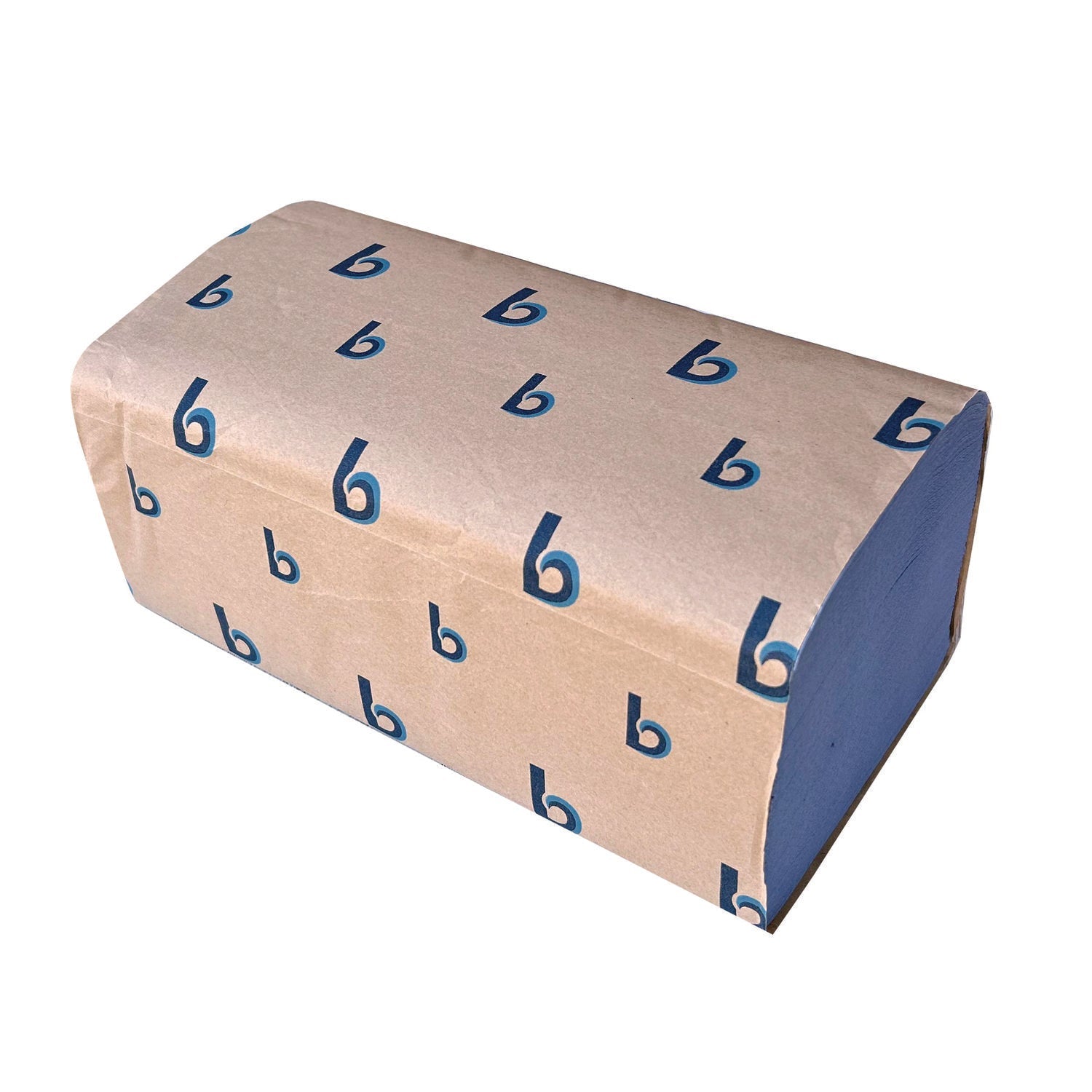 Boardwalk® Windshield Paper Towels, 9.05 x 10, Blue, 250/Pack, 9 Packs/Carton