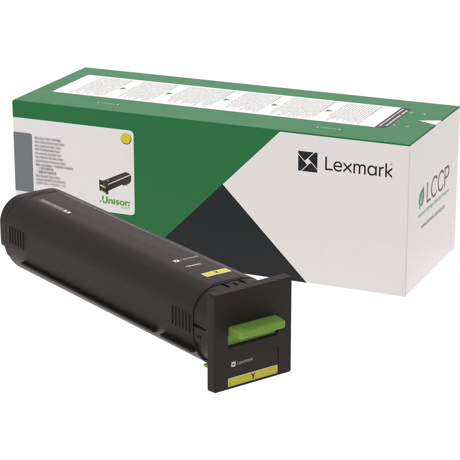 Lexmark™ 82K0UYG Ultra High-Yield Toner, 55,000 Page-Yield, Yellow - Bloom Skins