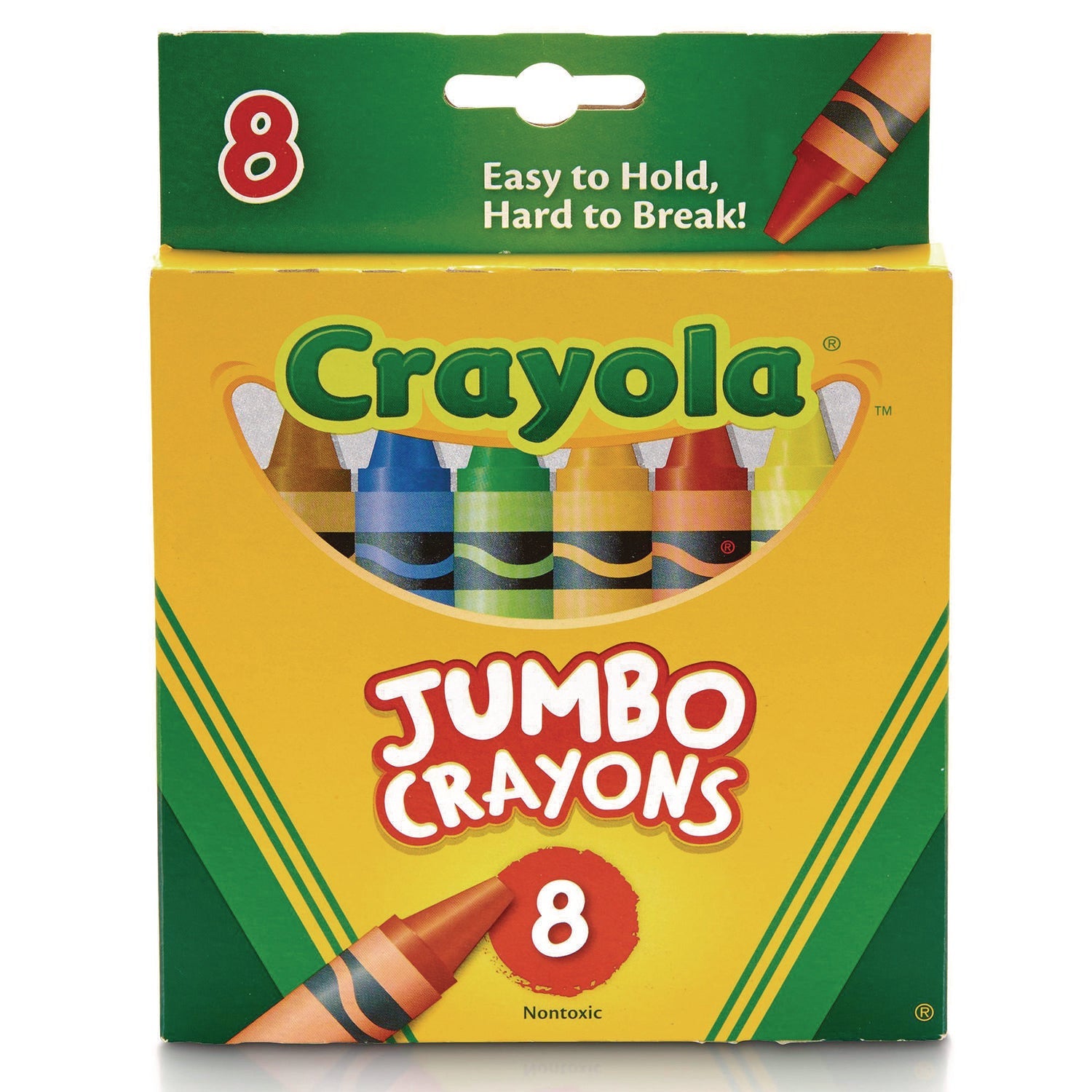 Crayola® Jumbo Crayons | 8-Color Box
