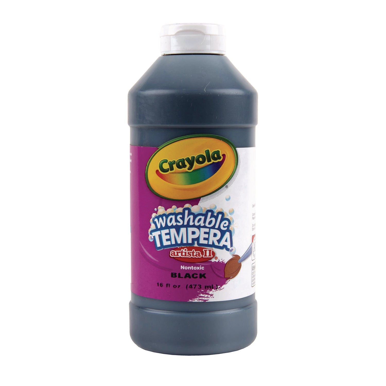 Artista II Washable Tempera Paint | Black