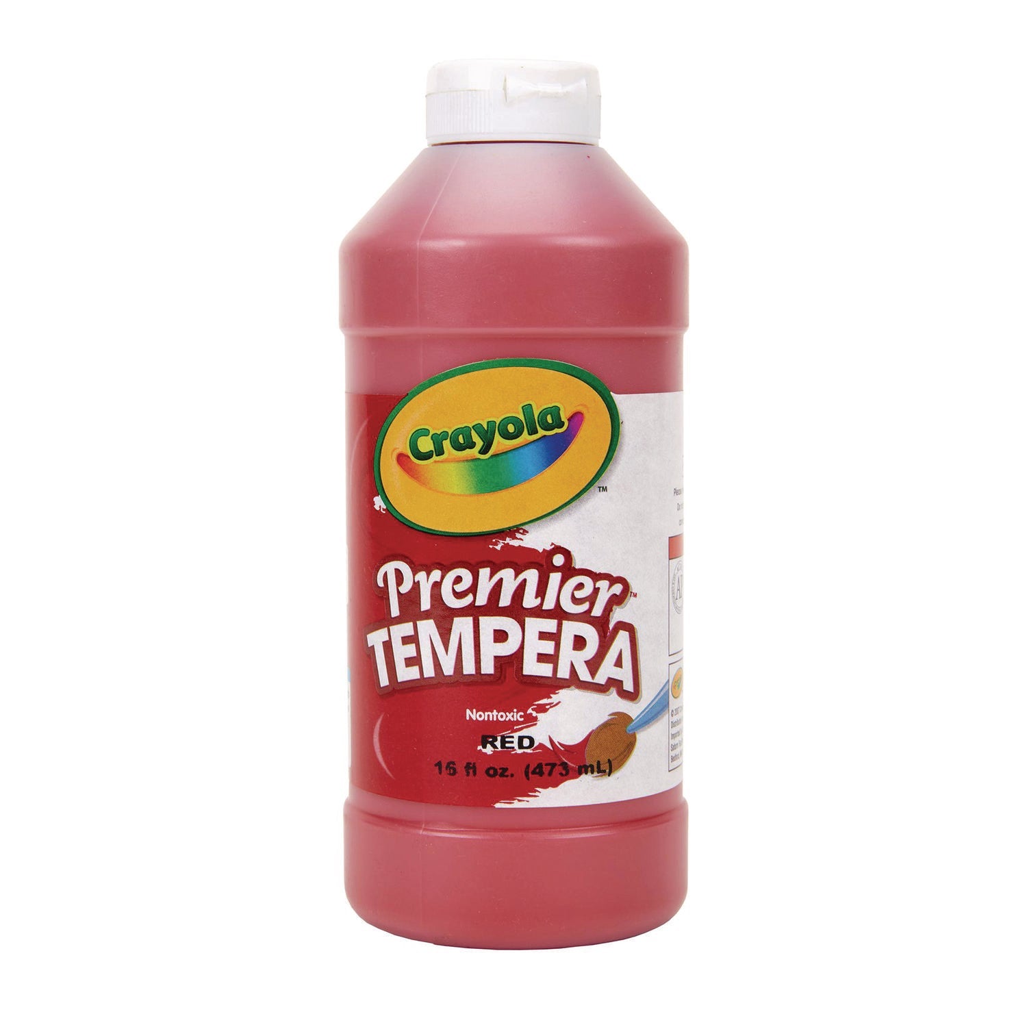 Premier Tempera Paint | Red, 16oz, Crayola®