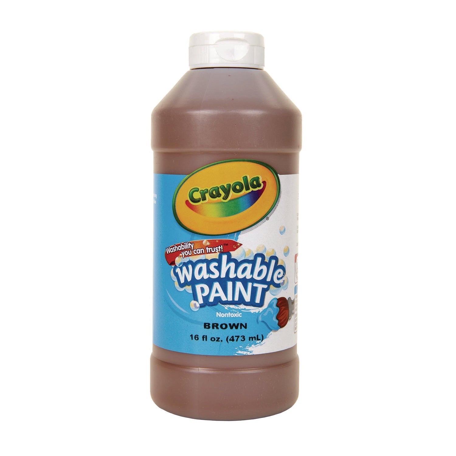 Crayola® Washable Paint | Brown 16 oz
